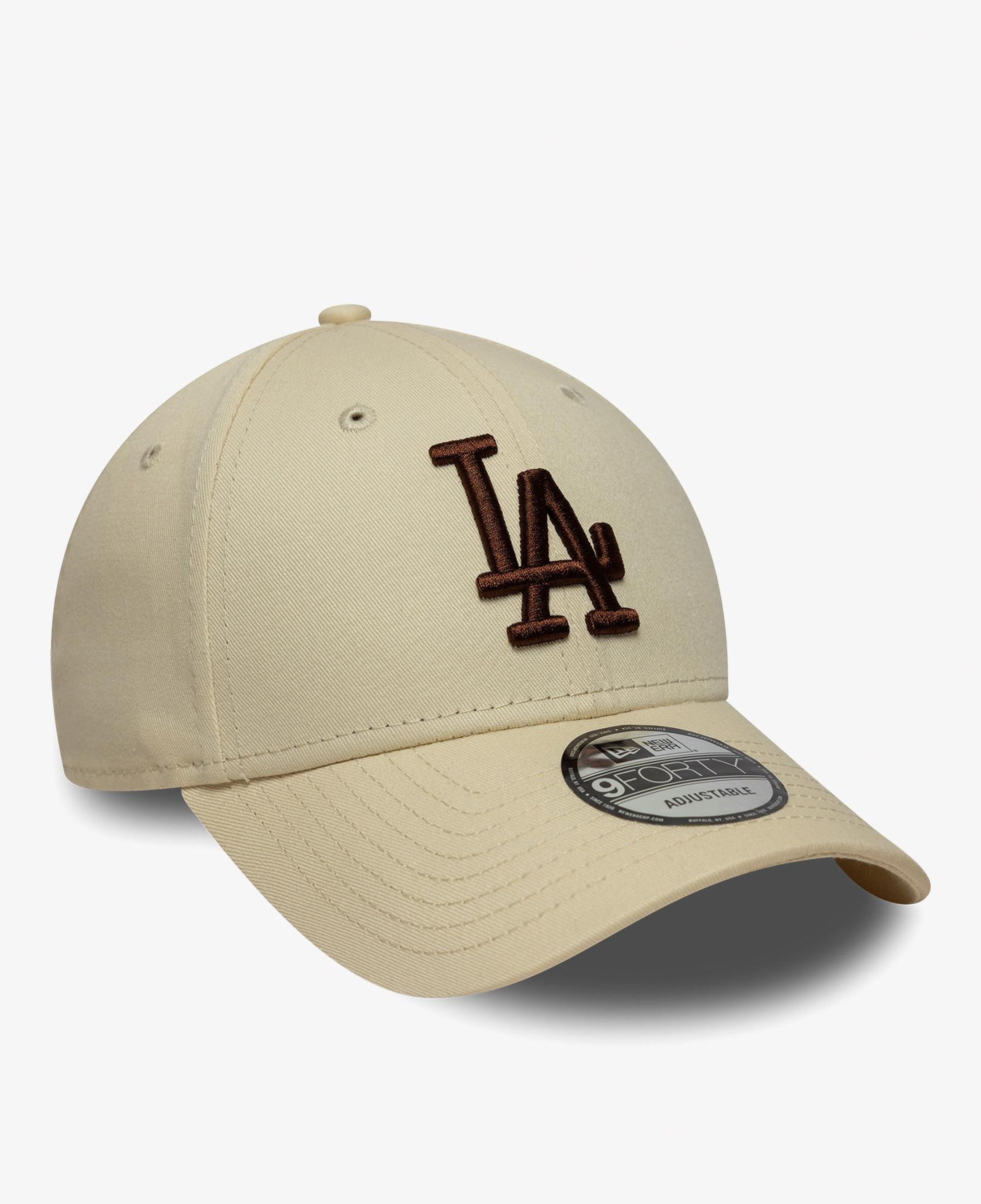 New Era LA Dodgers MLB League Essential 9FORTY Unisex Bej Şapka