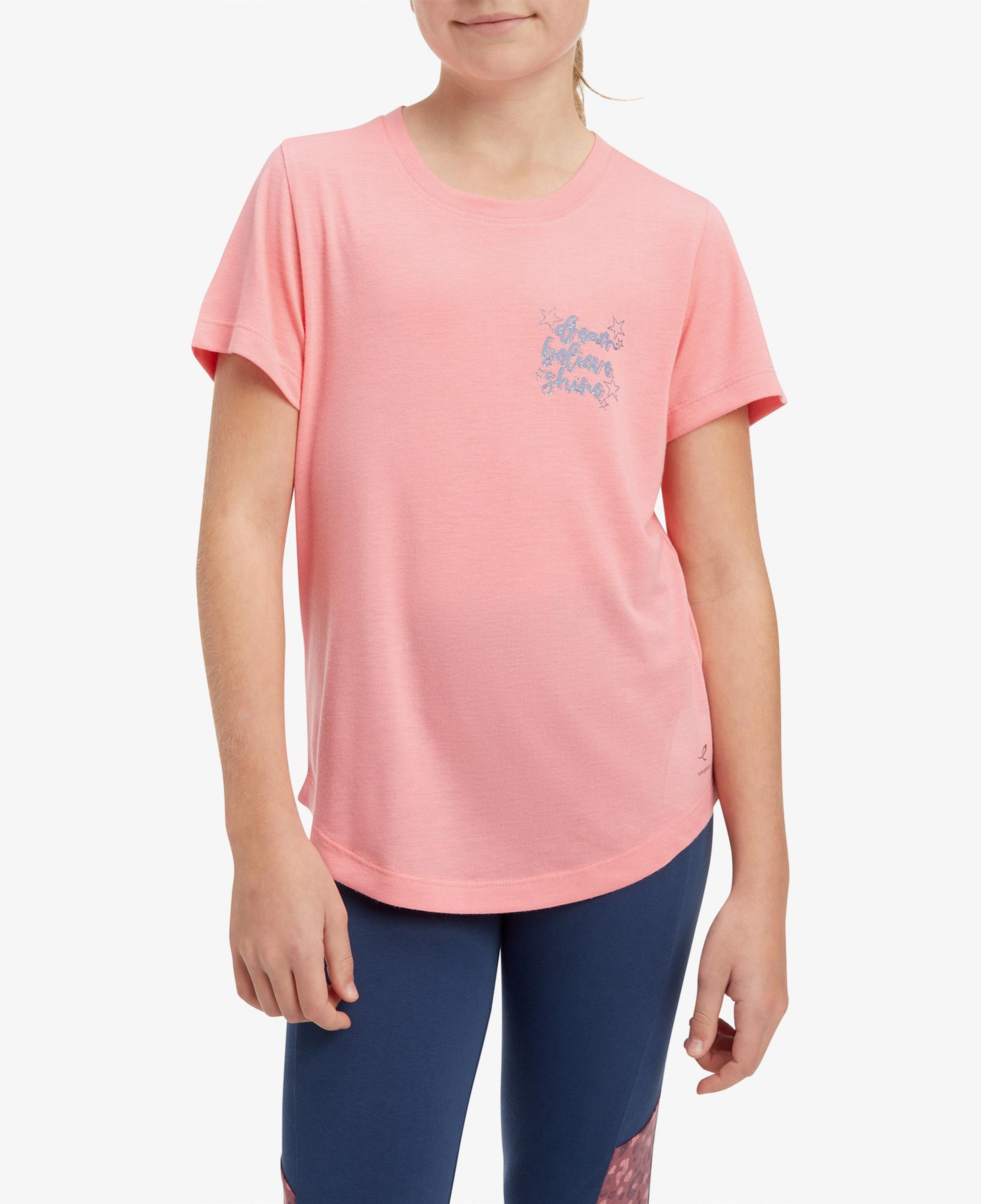 Energetics Garianne IX G Çocuk Pembe Günlük T-Shirt