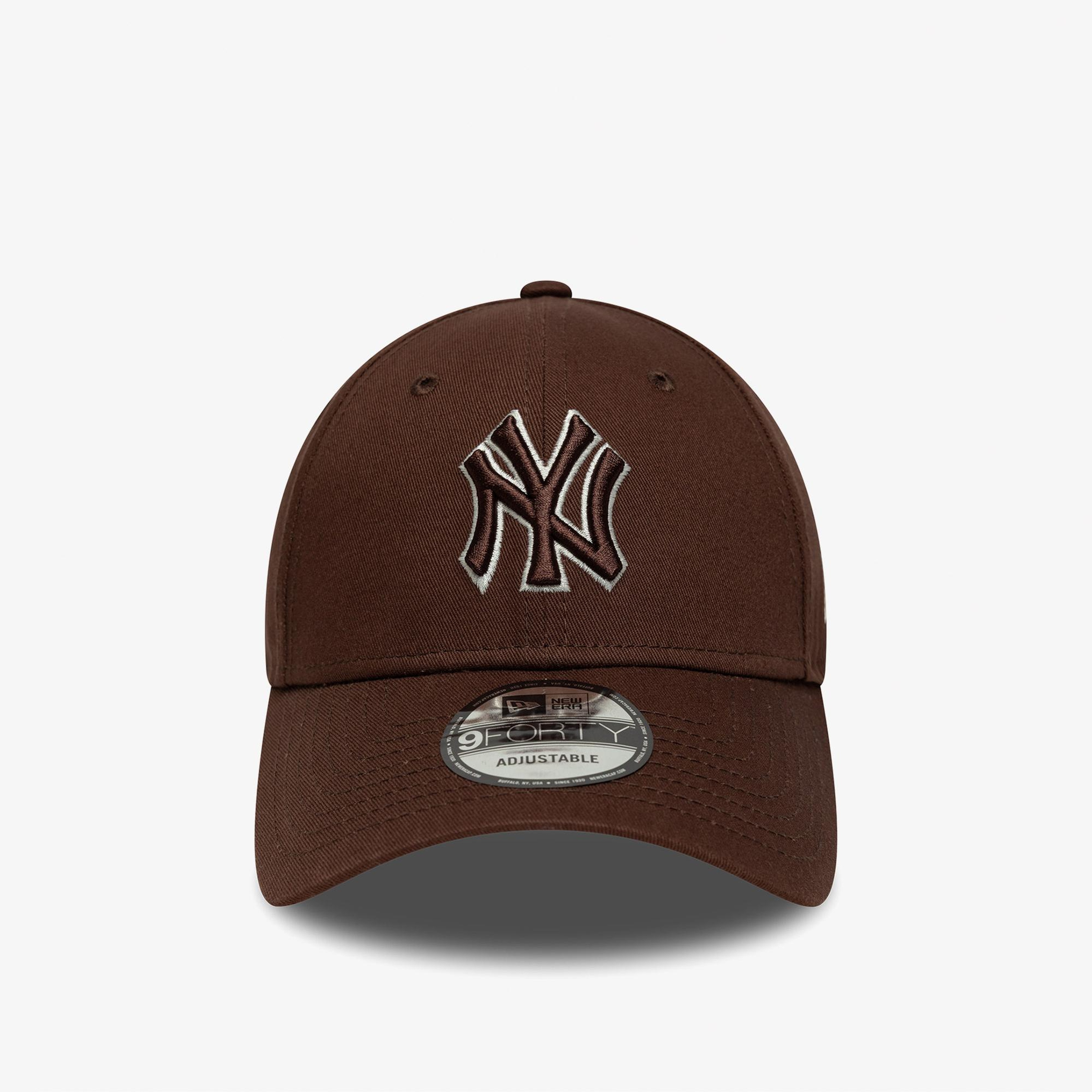 New Era Team Outline 9Forty Neyyan Kahverengi Şapka