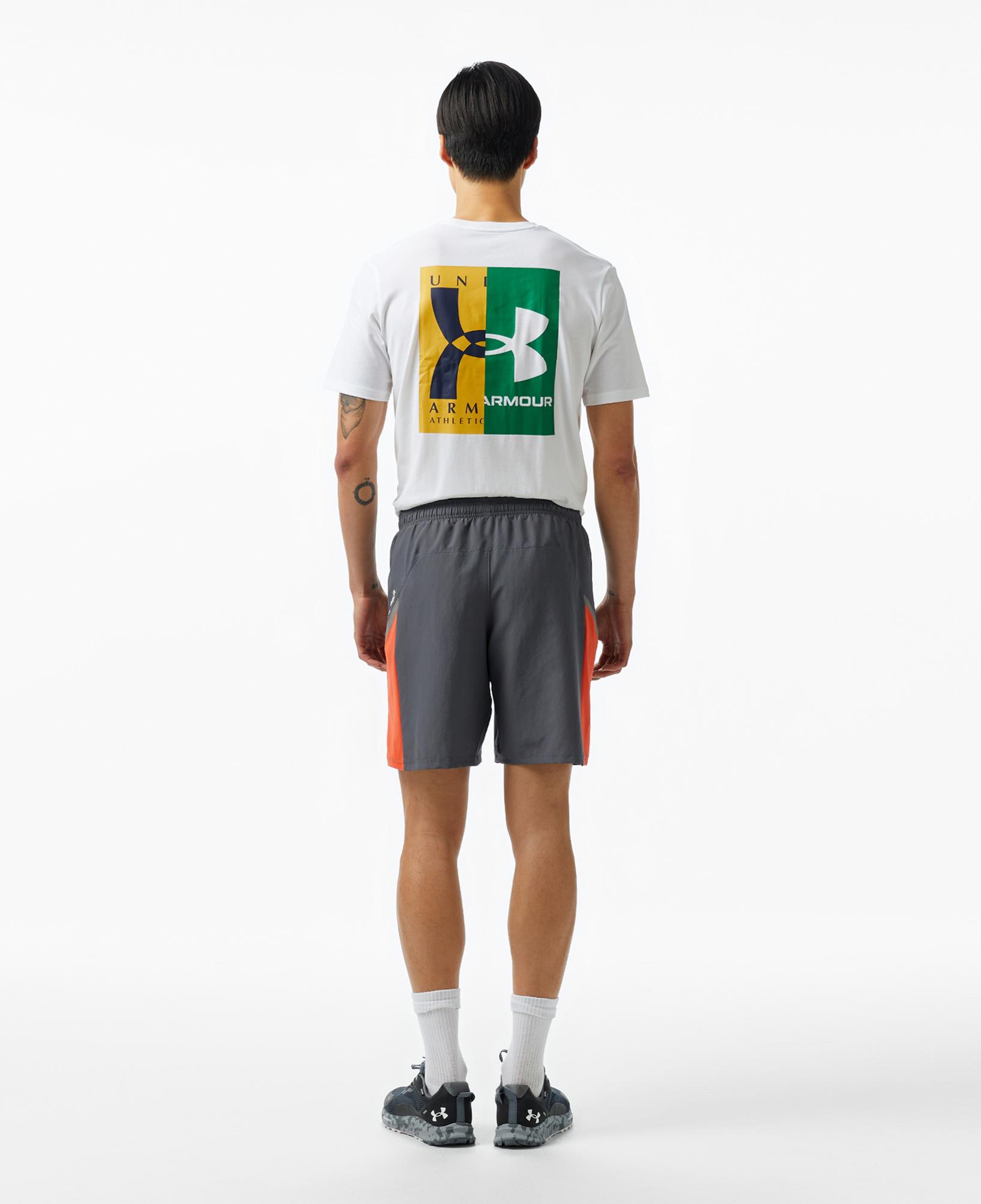 Under Armour Tech Utility Erkek Gri Koşu Şortu