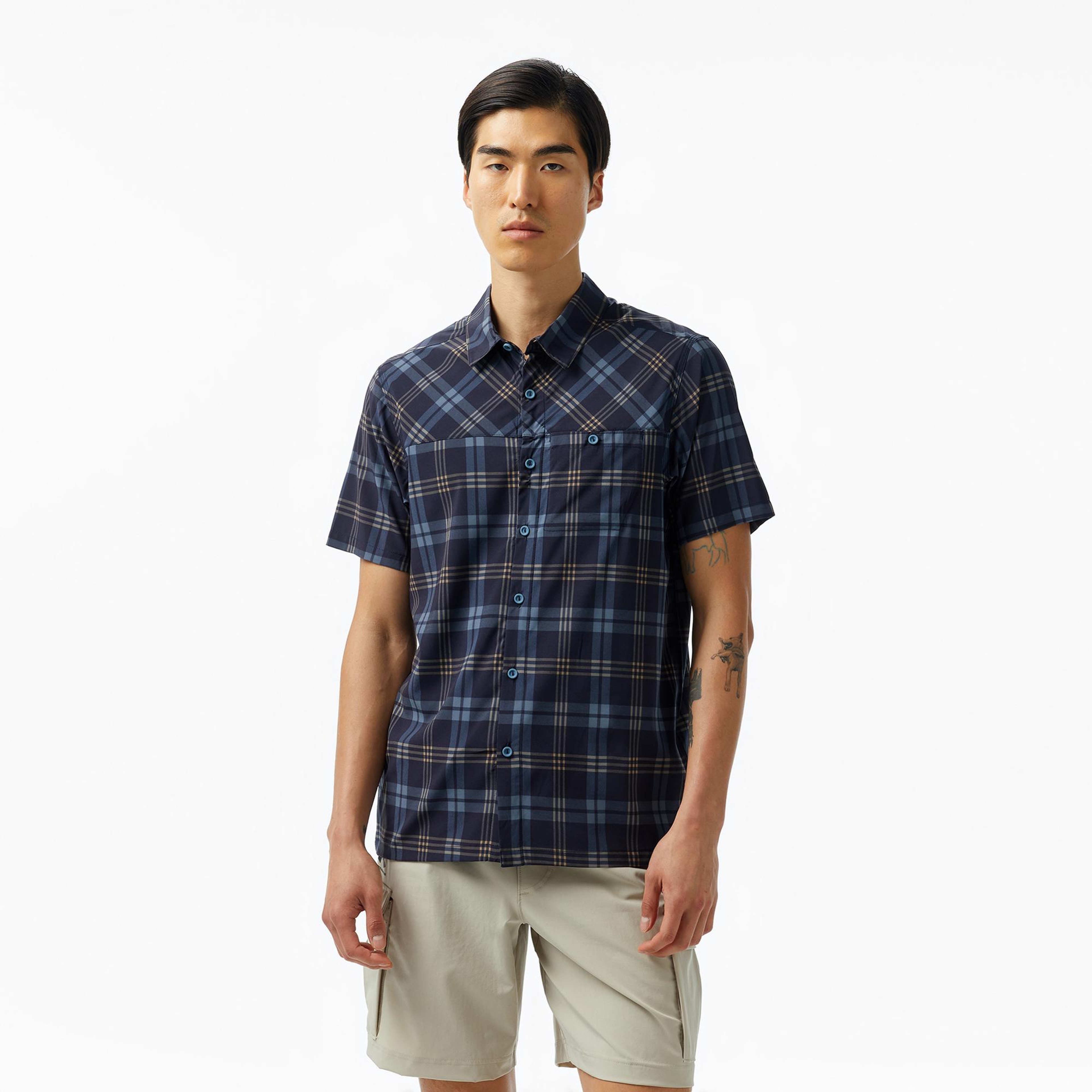 McKinley Rollo Erkek Mavi Gömlek