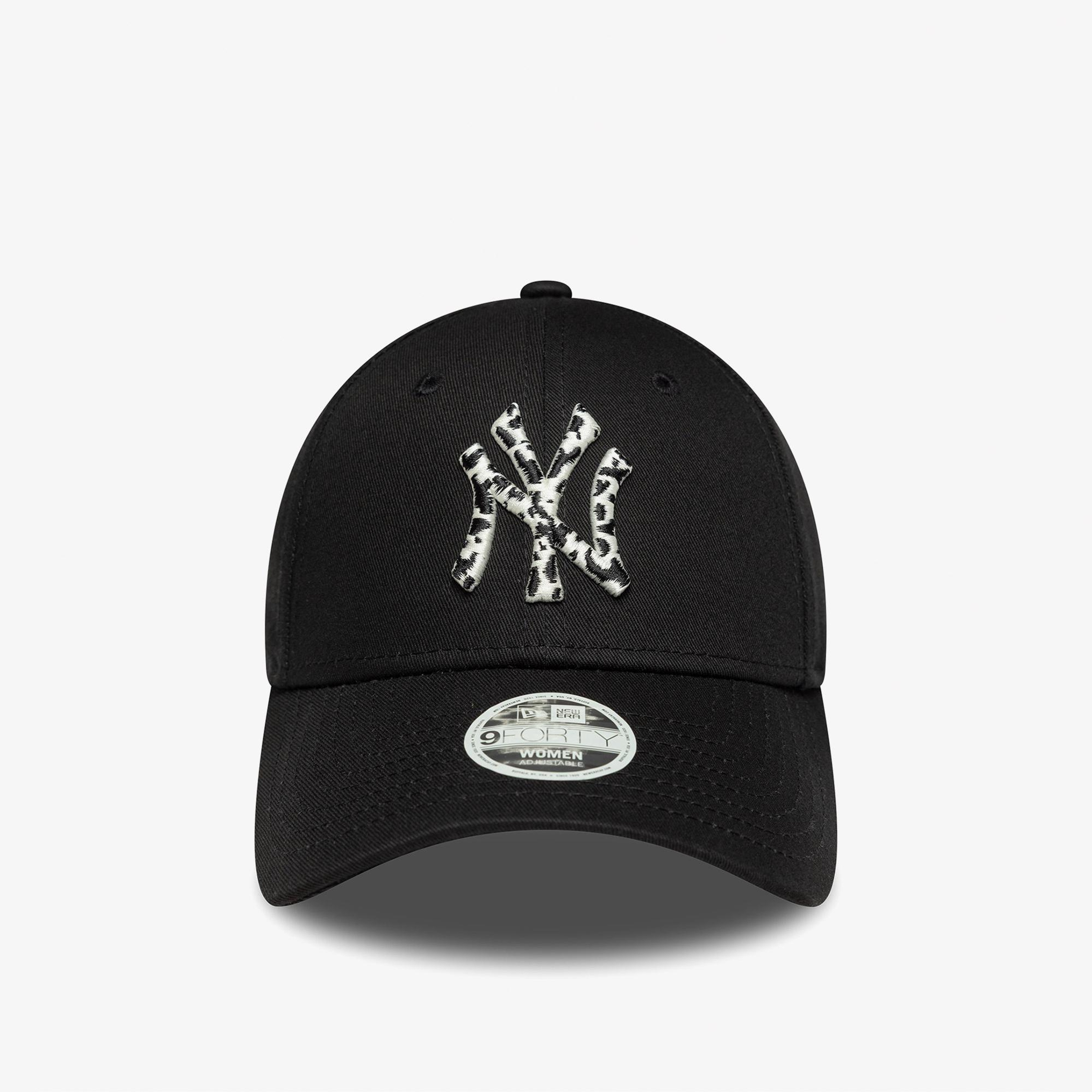 New Era New York Yankees Animals Infill Kadın Siyah Şapka