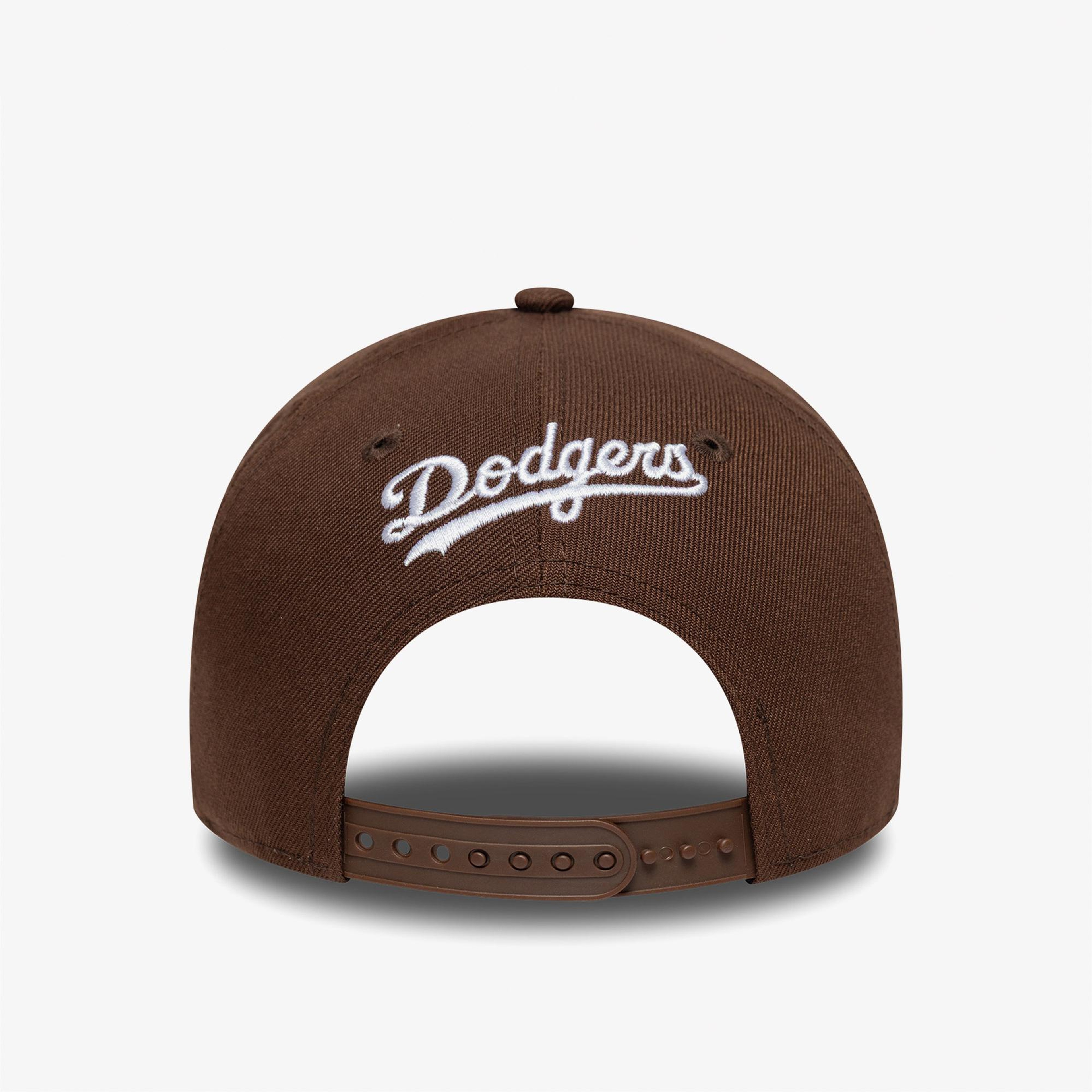 New Era LA Dodgers Outline 9FORTY Unisex Kahverengi Şapka