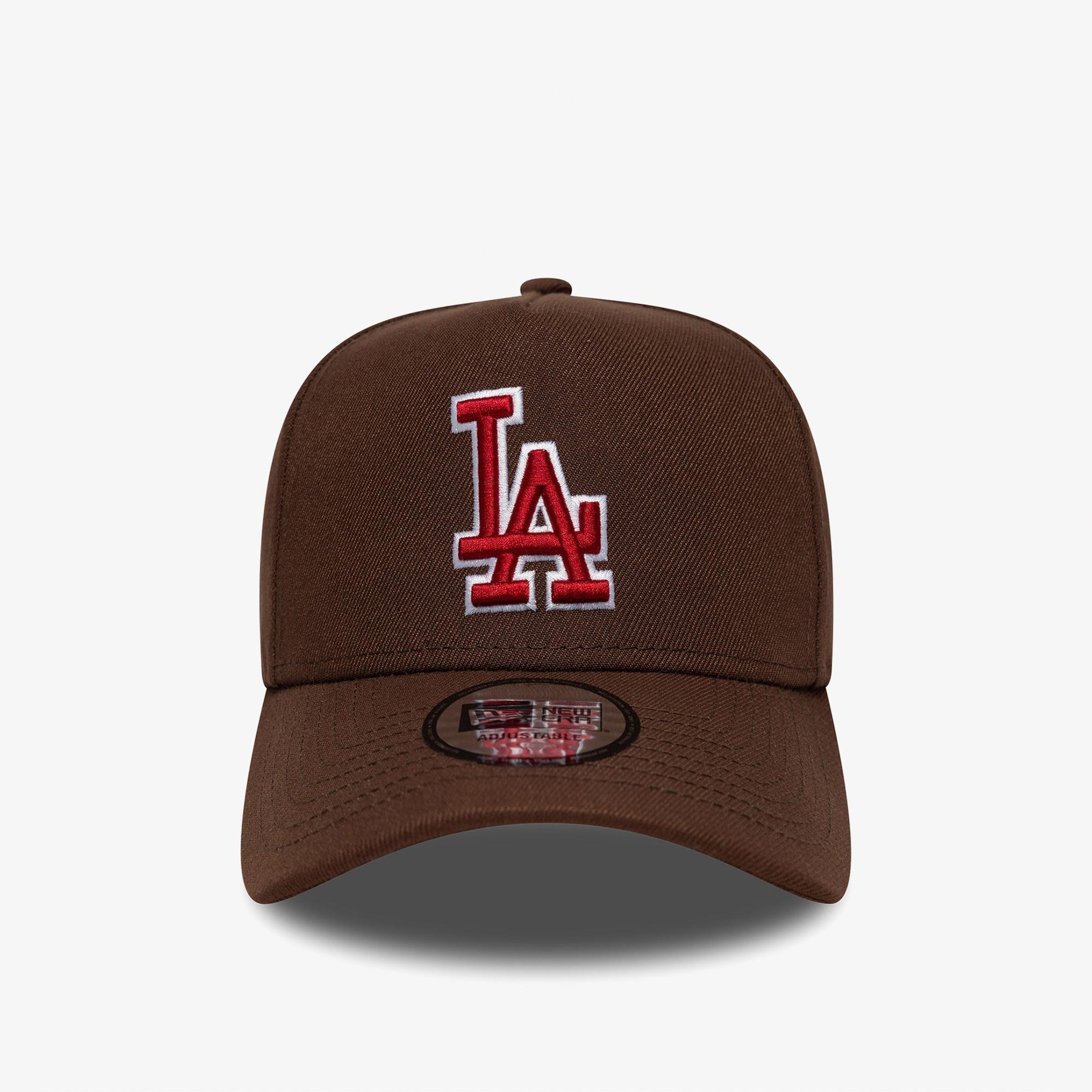 New Era LA Dodgers Outline 9FORTY Unisex Kahverengi Şapka