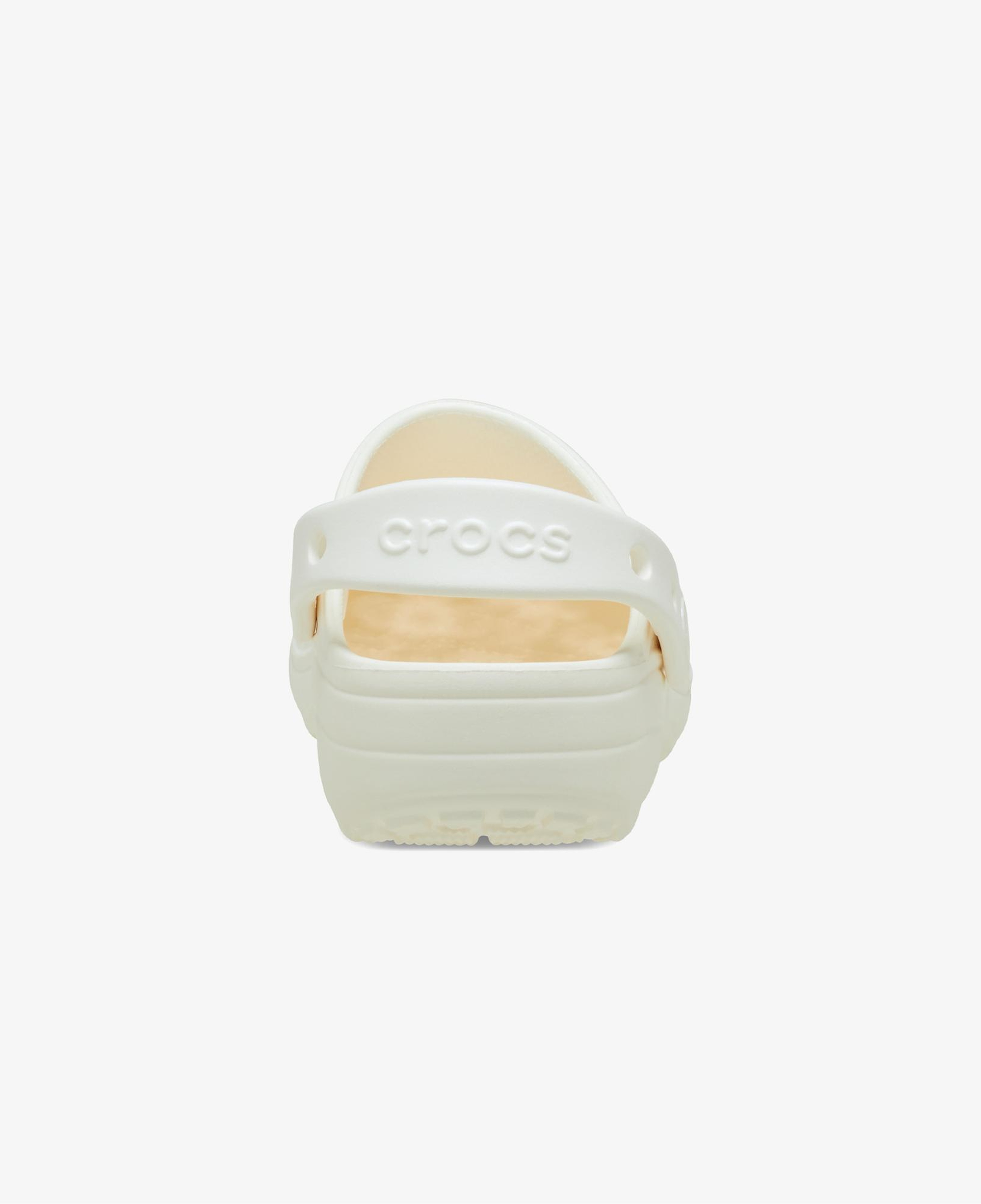 Crocs Classic Floral Cut Out Clog Kadın Krem Terlik