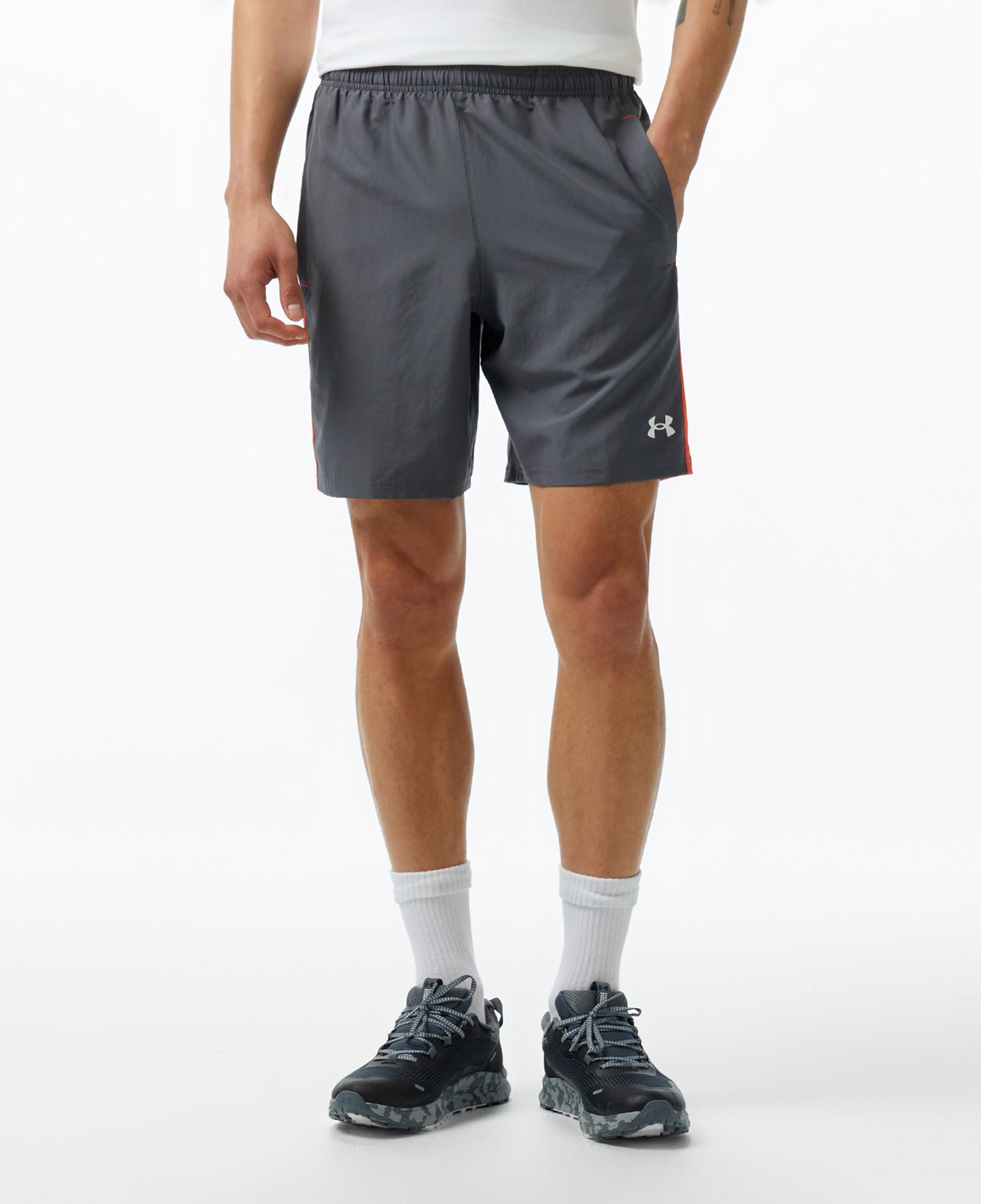 Under Armour Tech Utility Erkek Gri Koşu Şortu