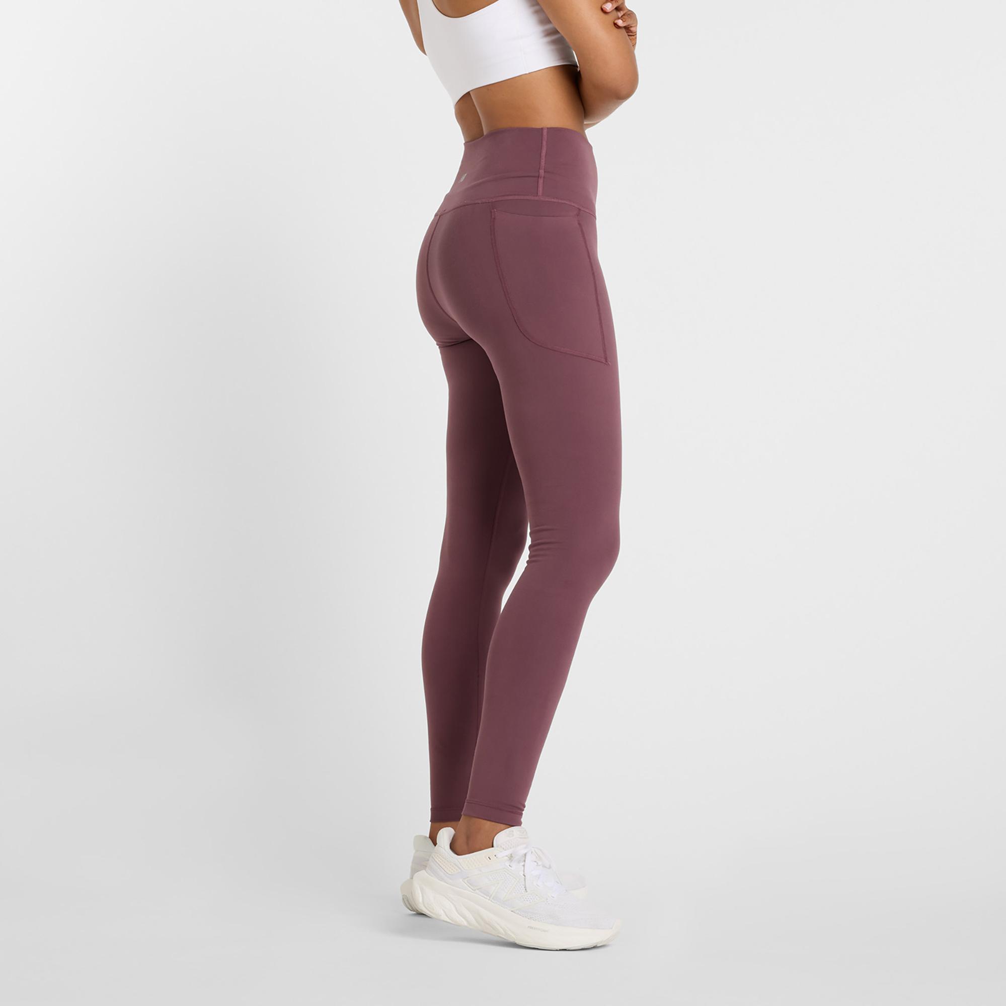 New Balance Harmony Pocket High Rise 27 Kadın Mavi Tayt