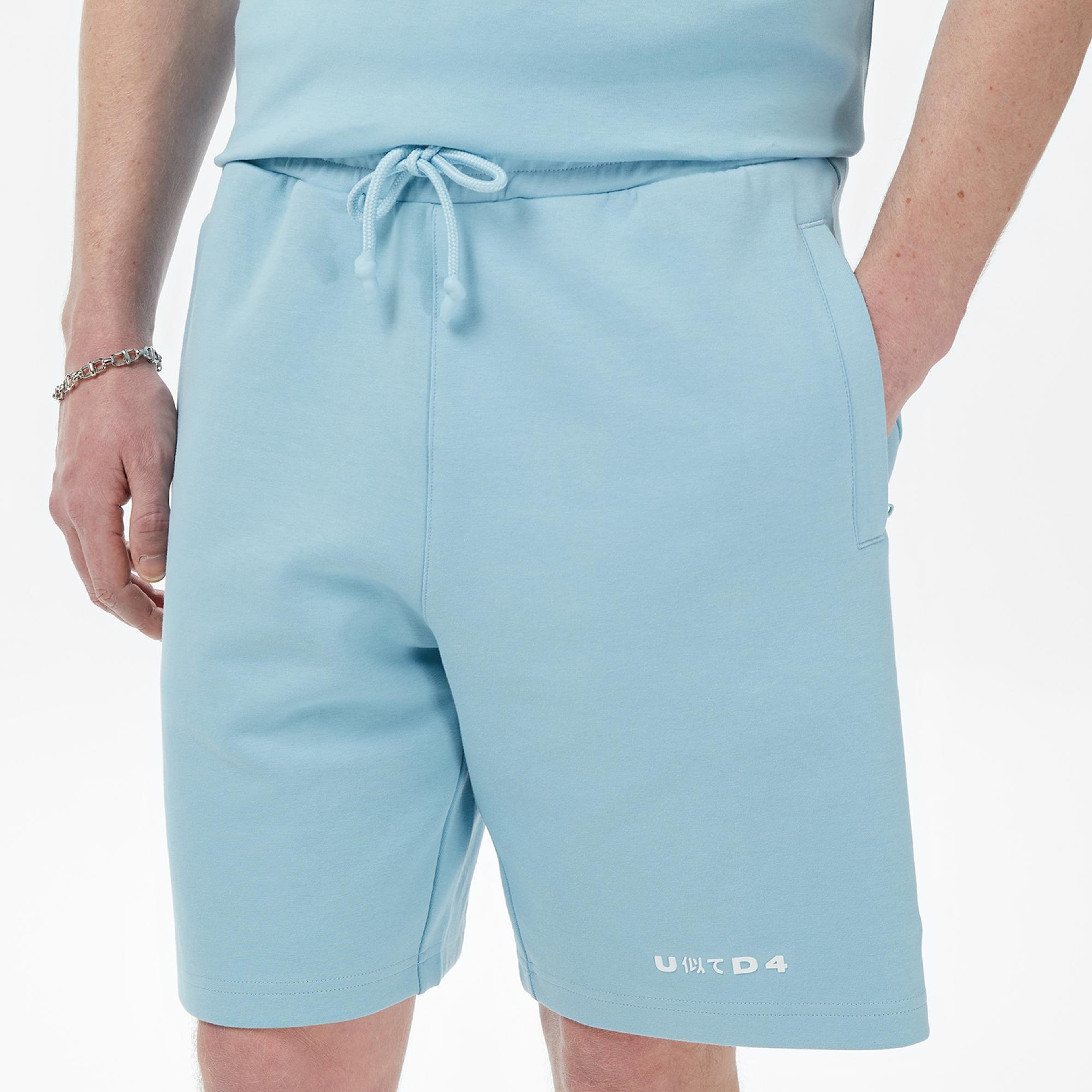 UNITED4 Regular Fit Erkek Mavi Şort