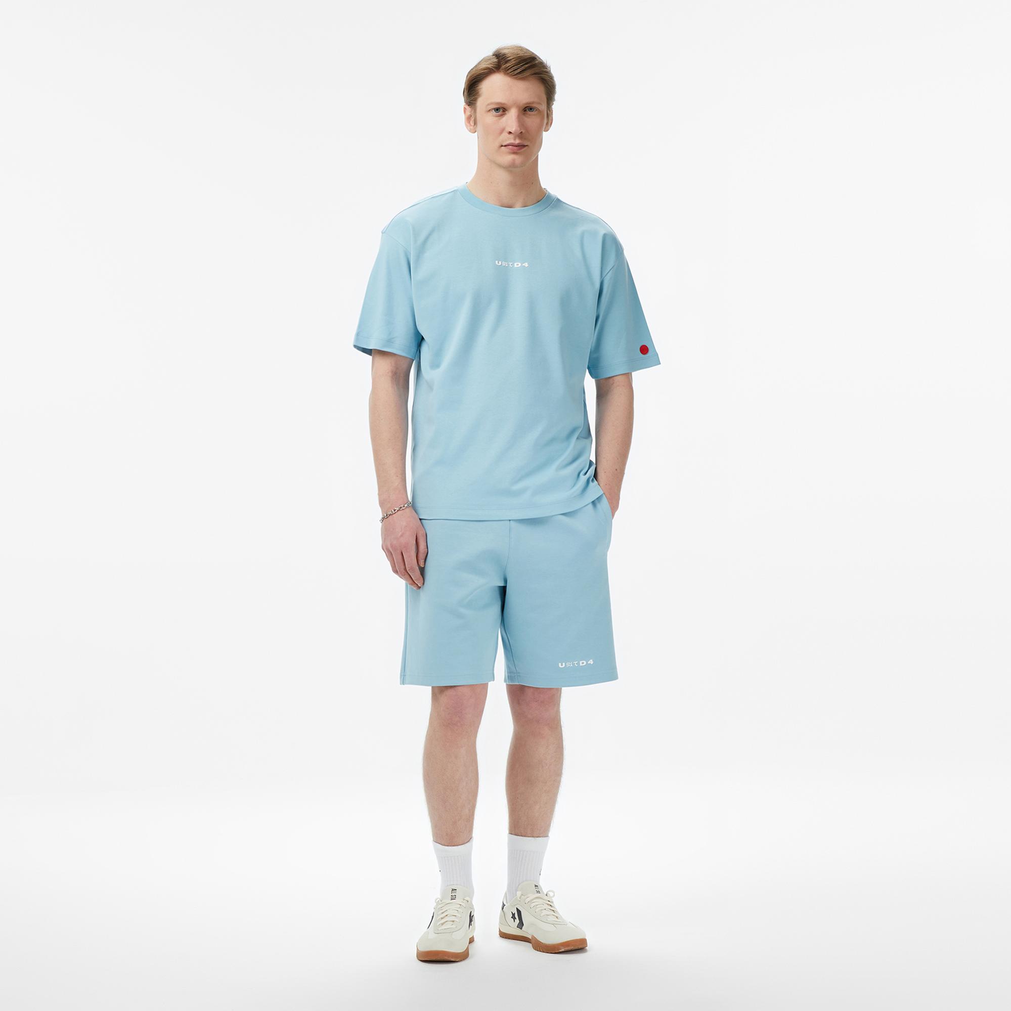 UNITED4 Regular Fit Erkek Mavi Şort