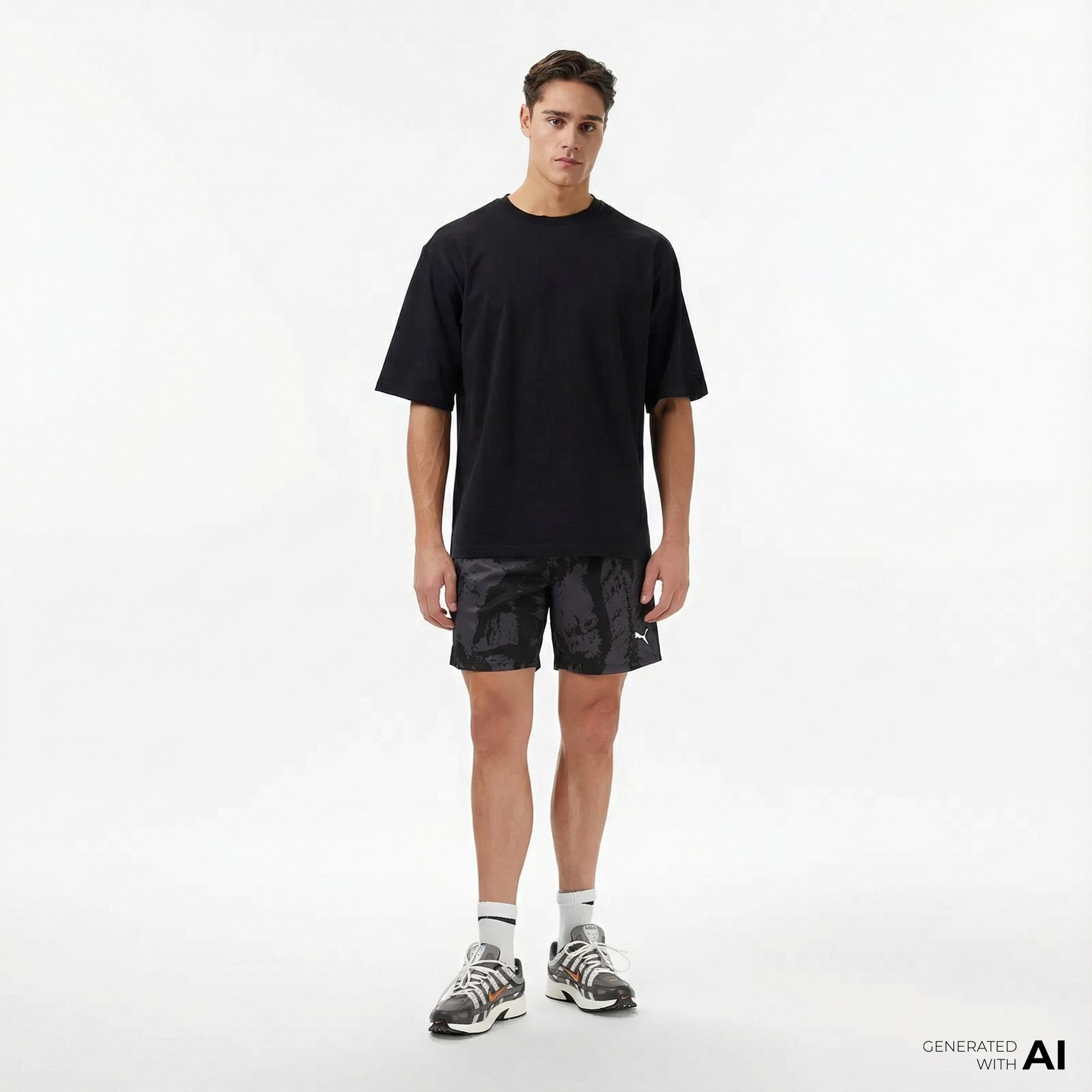 Puma Train All Day Erkek Siyah Antrenman Şortu