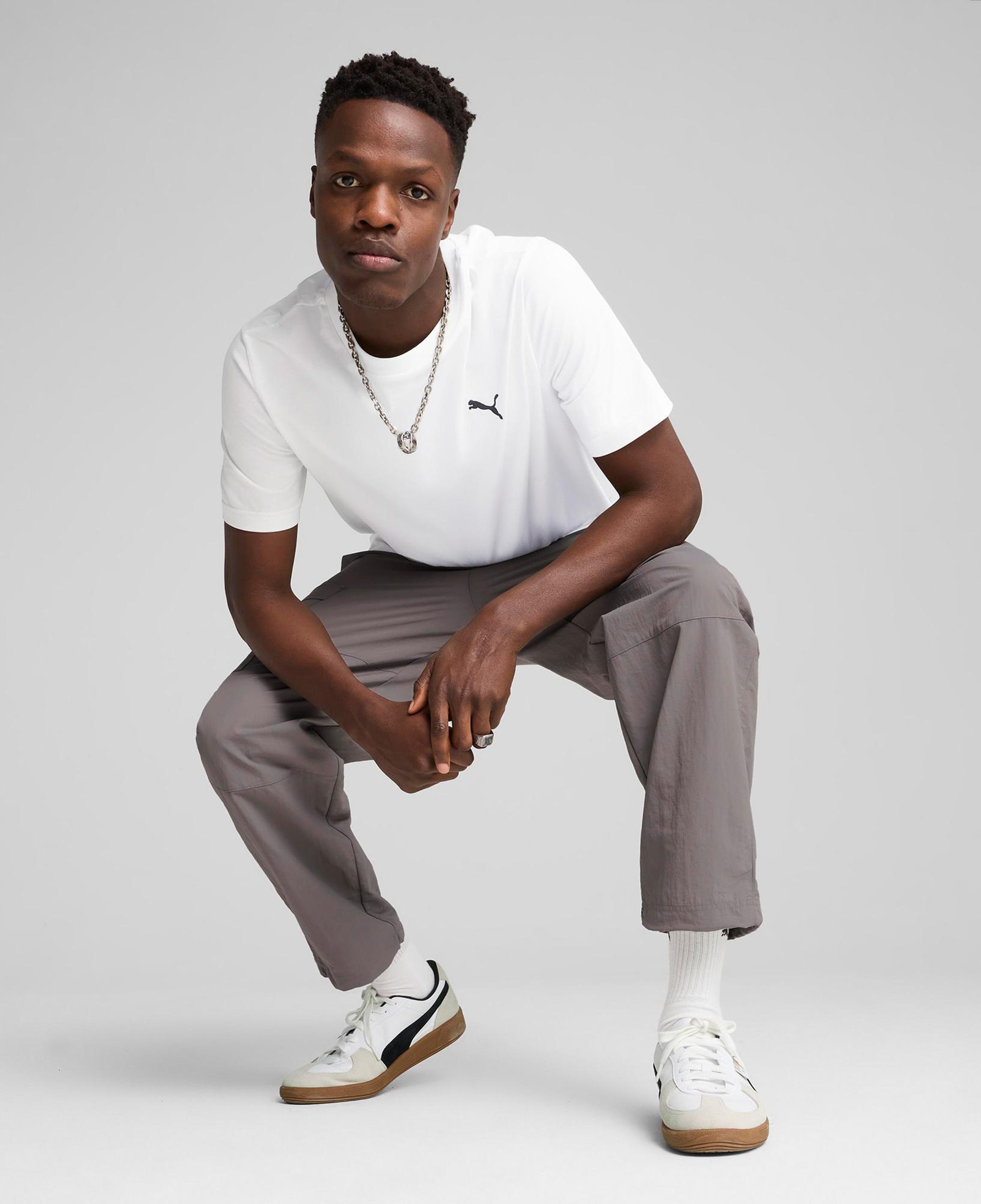 Puma Wardrobe Ess Erkek Beyaz T-Shirt