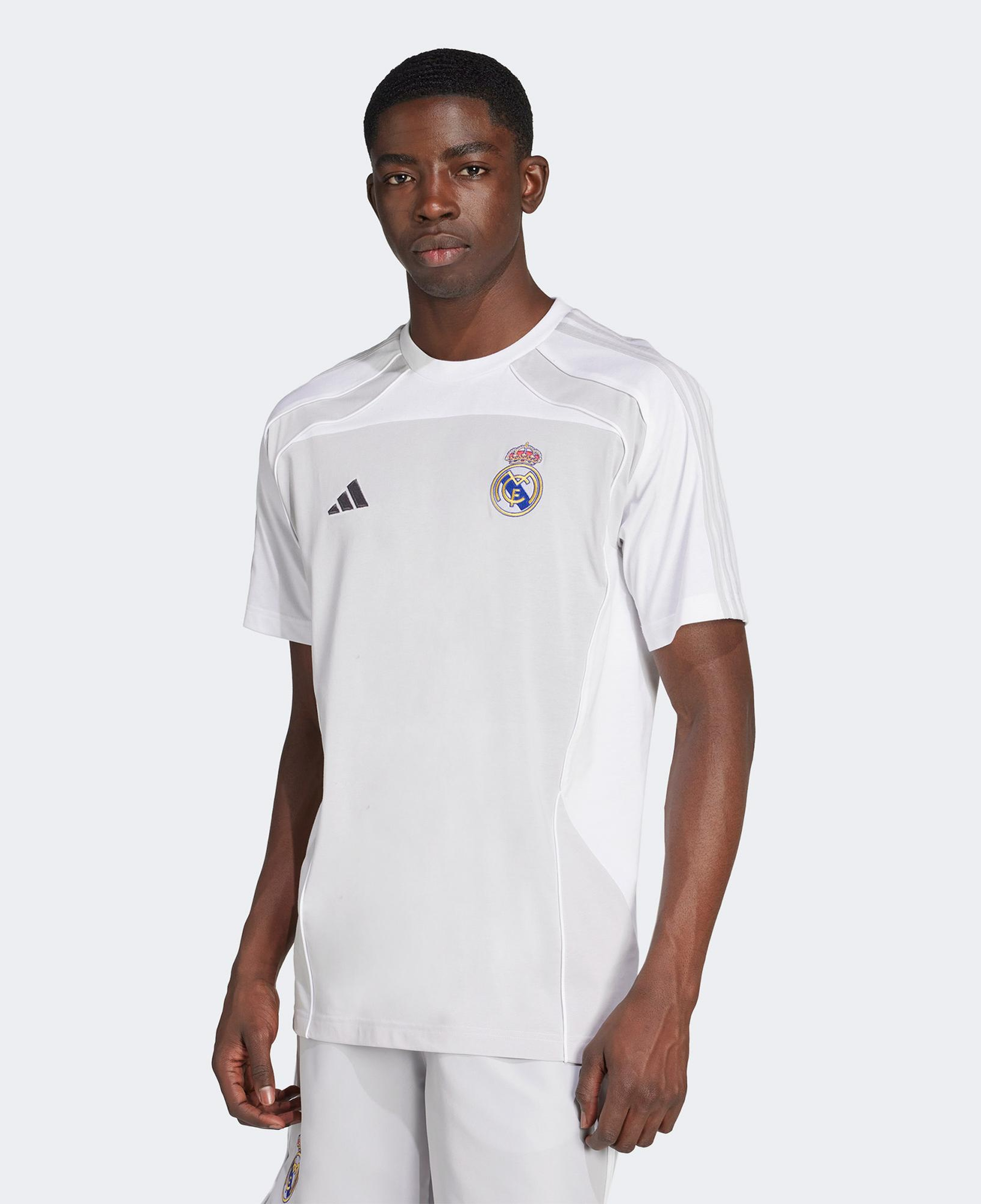 adidas Real Madrid Ubp Erkek Gri Futbol T-Shirt