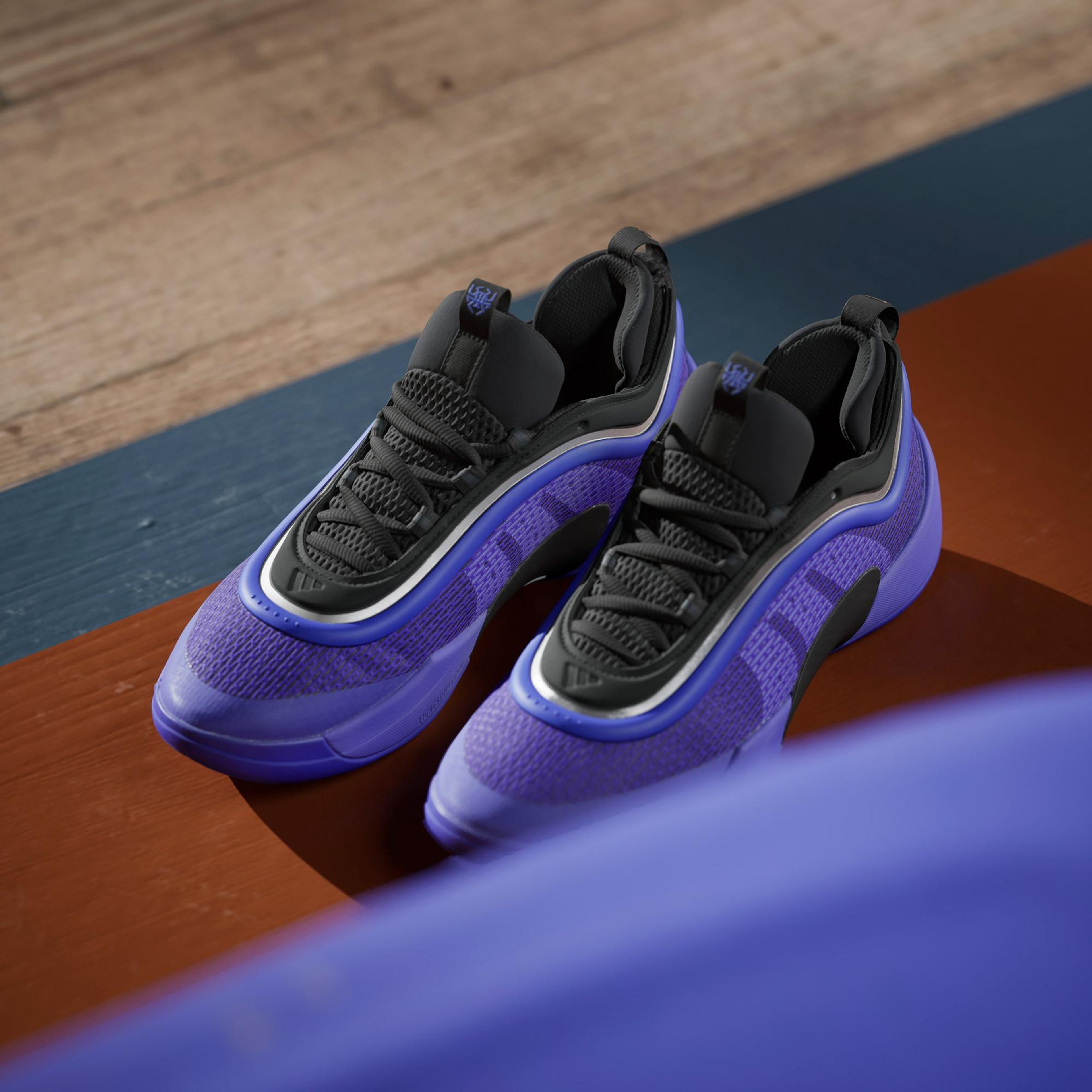 adidas D.O.N. Issue 6 Erkek Mor Basketbol Ayakkabısı