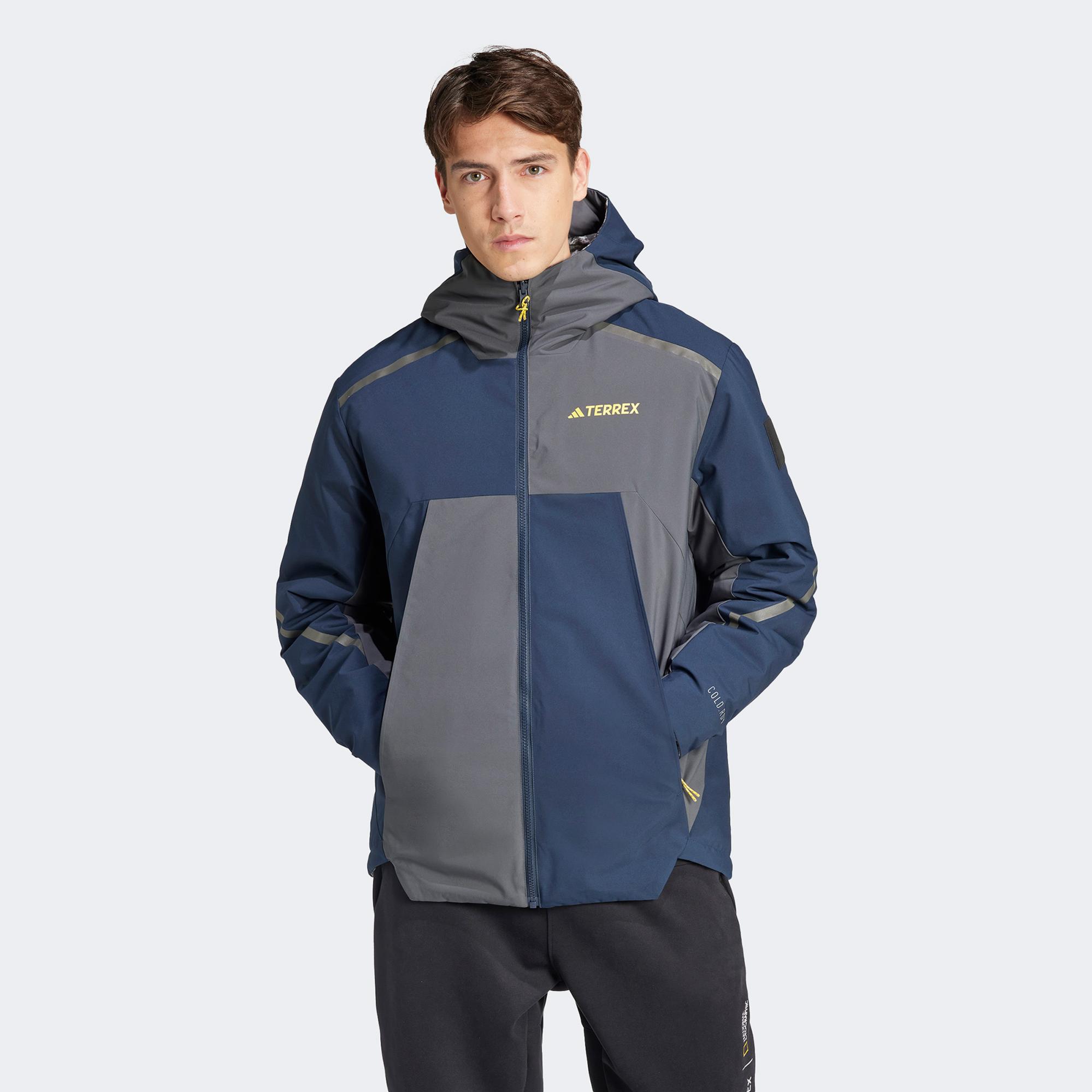 adidas Terrex National Geographic Erkek Gri Outdoor Ceket