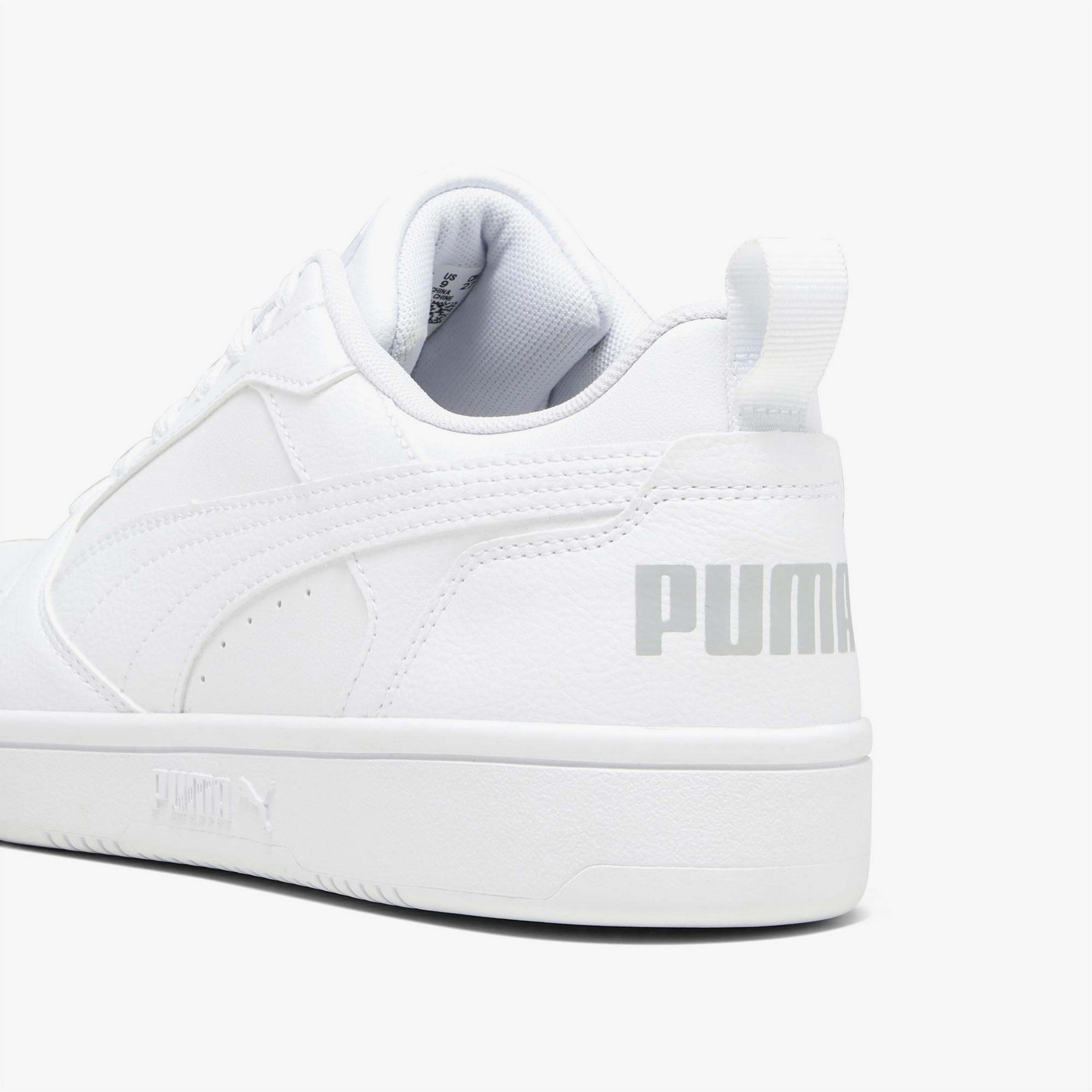 Puma Rebound V6 Low Tdp Erkek Beyaz Spor Ayakkabı