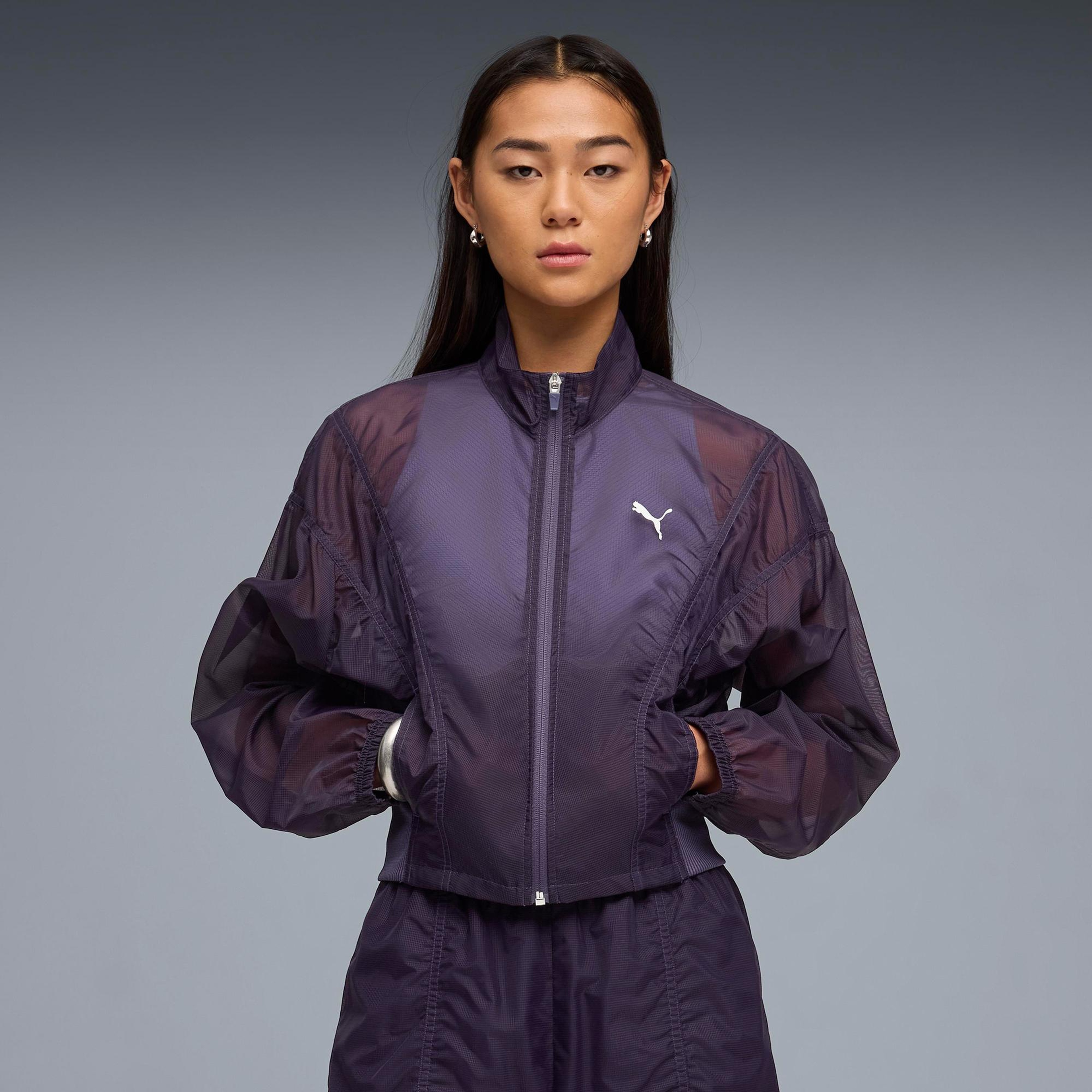 Puma Dare To Oversized Kadın Mor Ceket