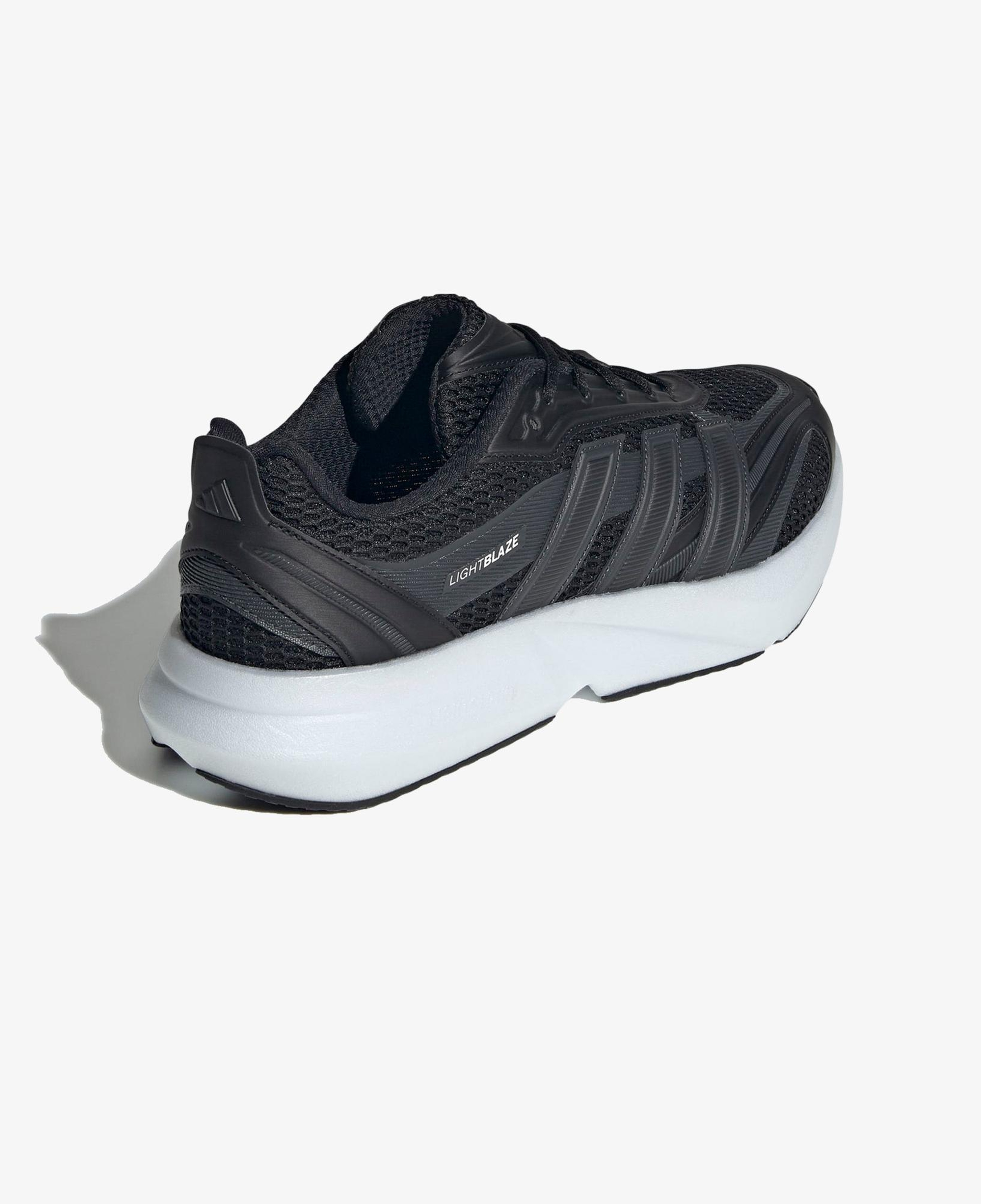 adidas Lightblaze Glow Erkek Siyah Spor Ayakkabı