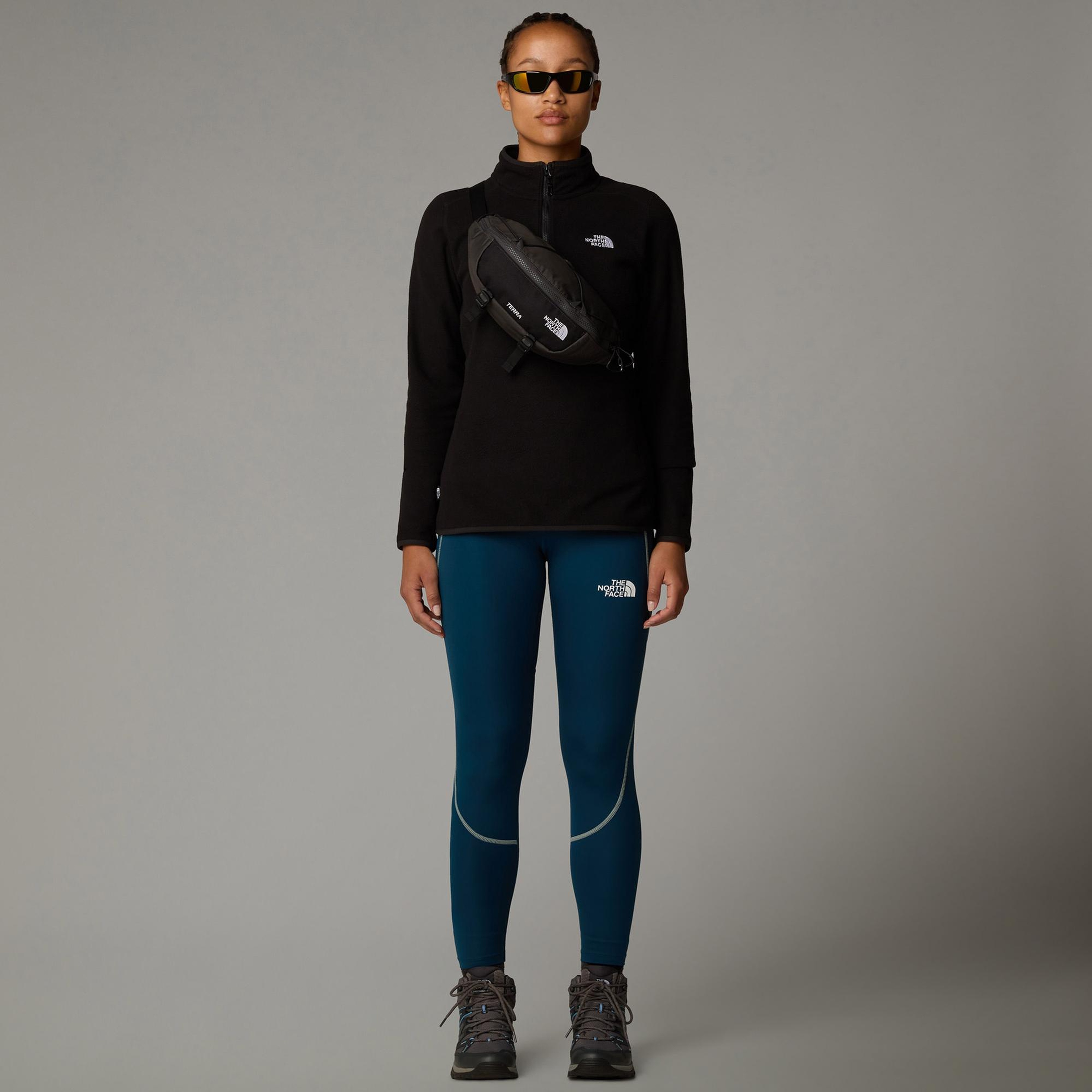 The North Face Glacier Zipped Kadın Siyah Outdoor Polar