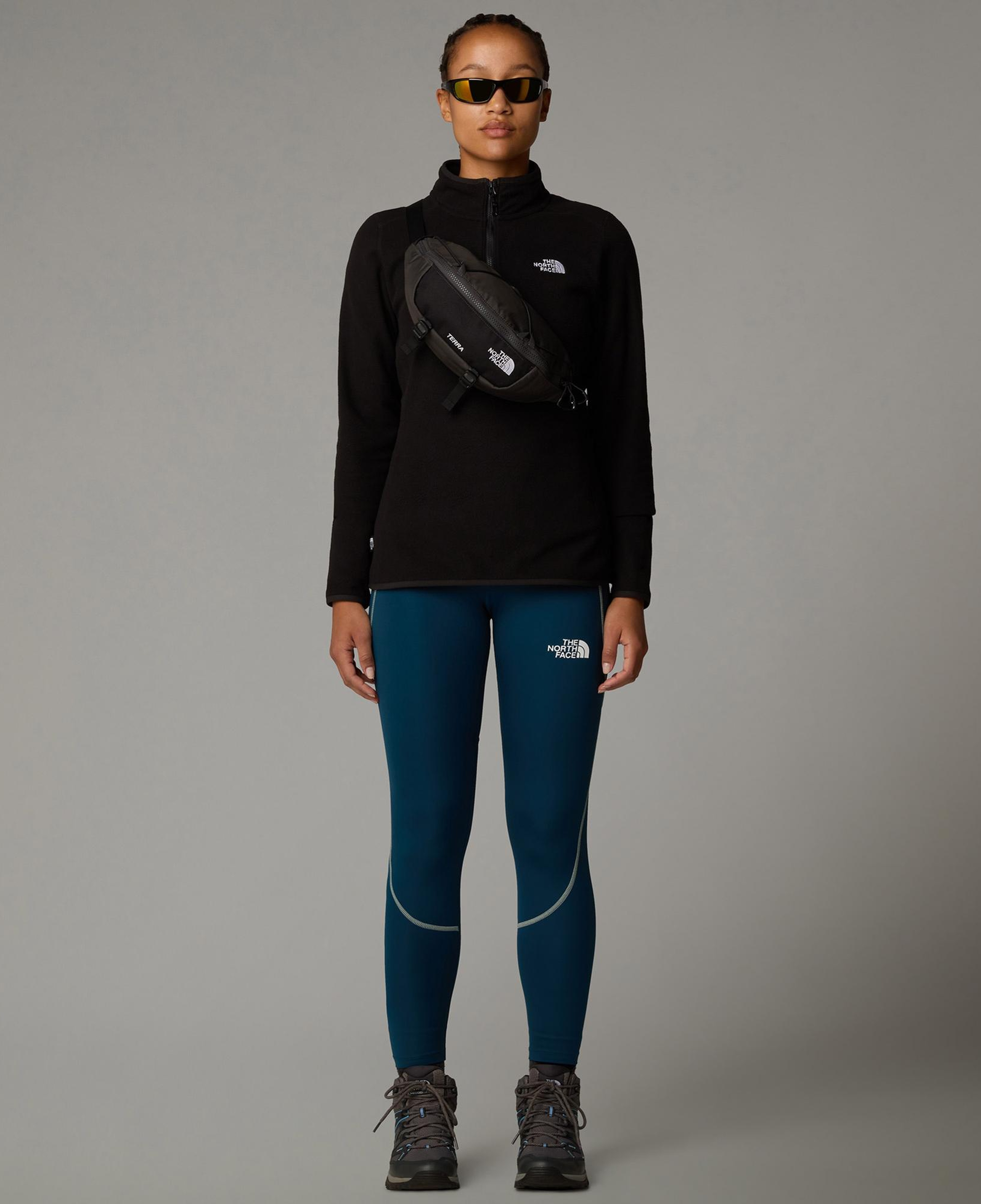 The North Face Glacier Zipped Kadın Siyah Outdoor Polar