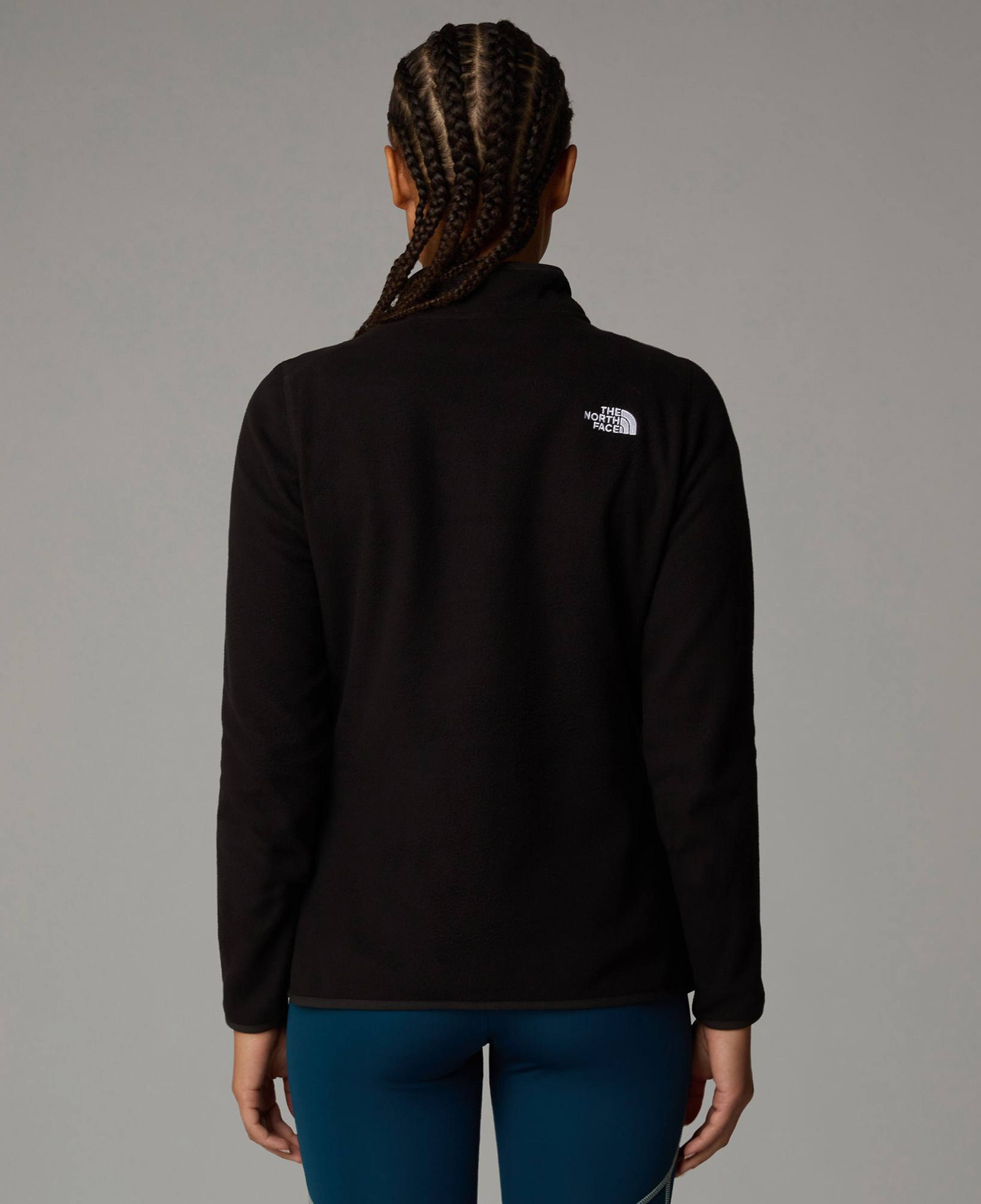 The North Face Glacier Zipped Kadın Siyah Outdoor Polar