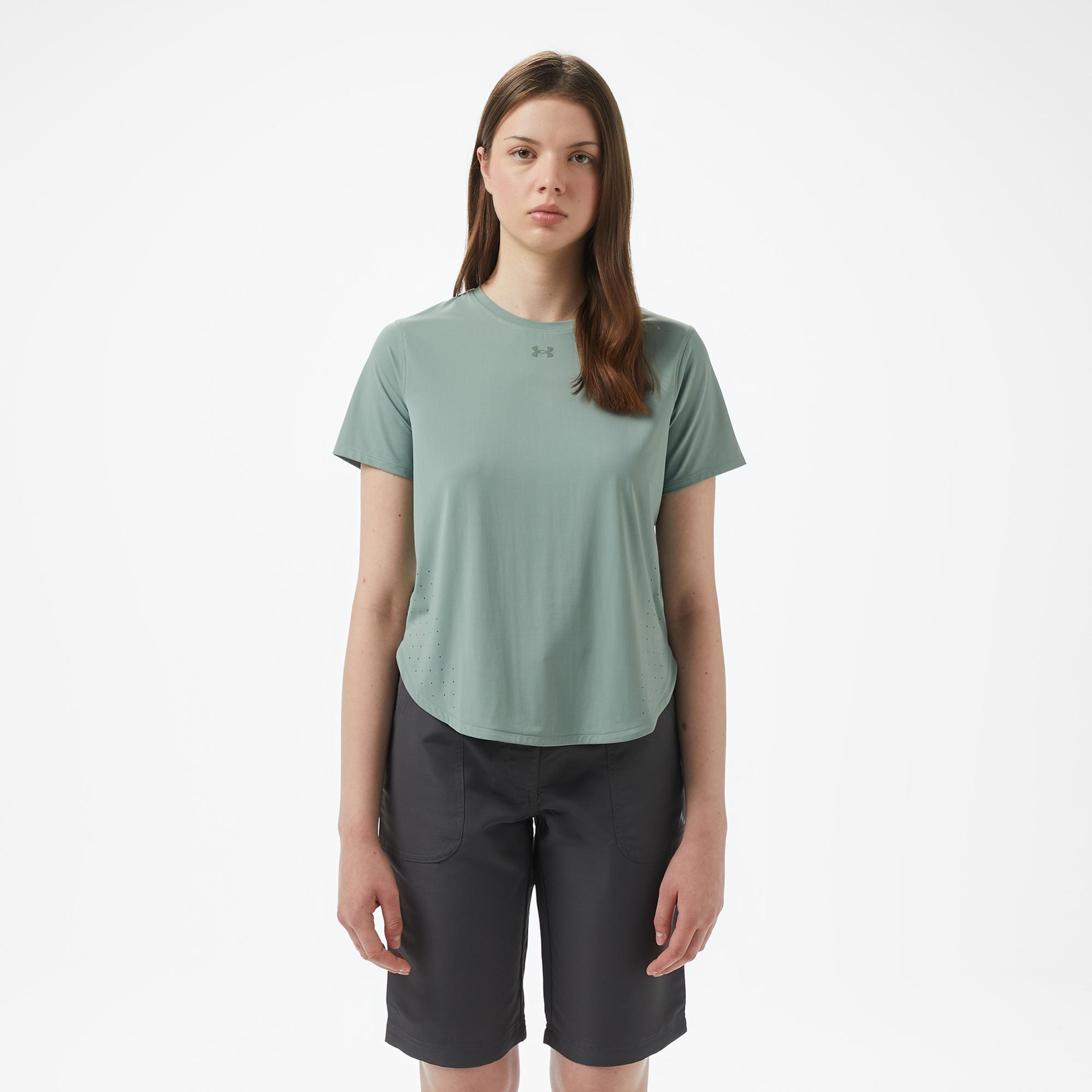 Under Armour Launch Elite Kadın Siyah T-Shirt