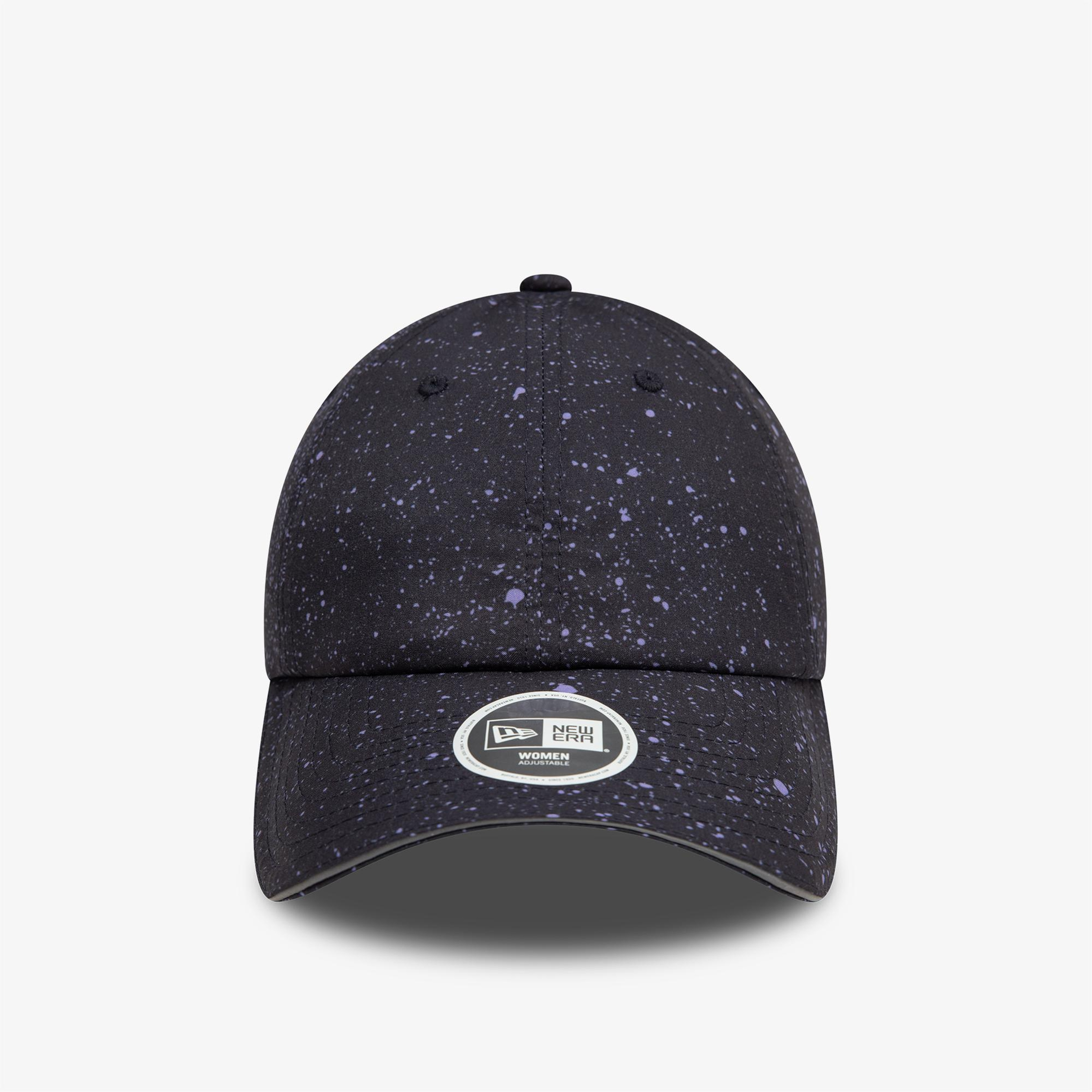 New Era Aop Open Back Newera Kadın Siyah Şapka