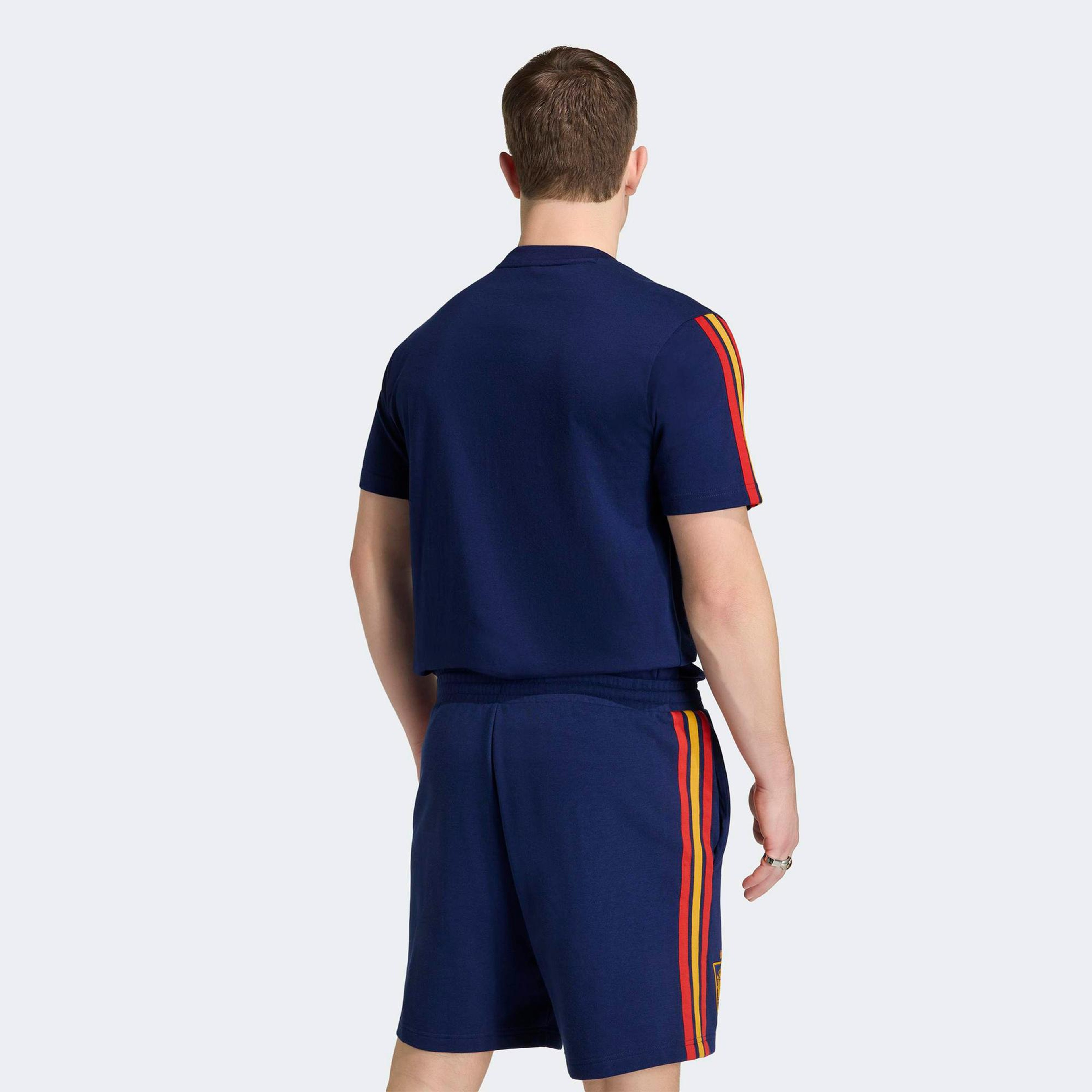 adidas İspanya Dna Erkek Mavi T-Shirt