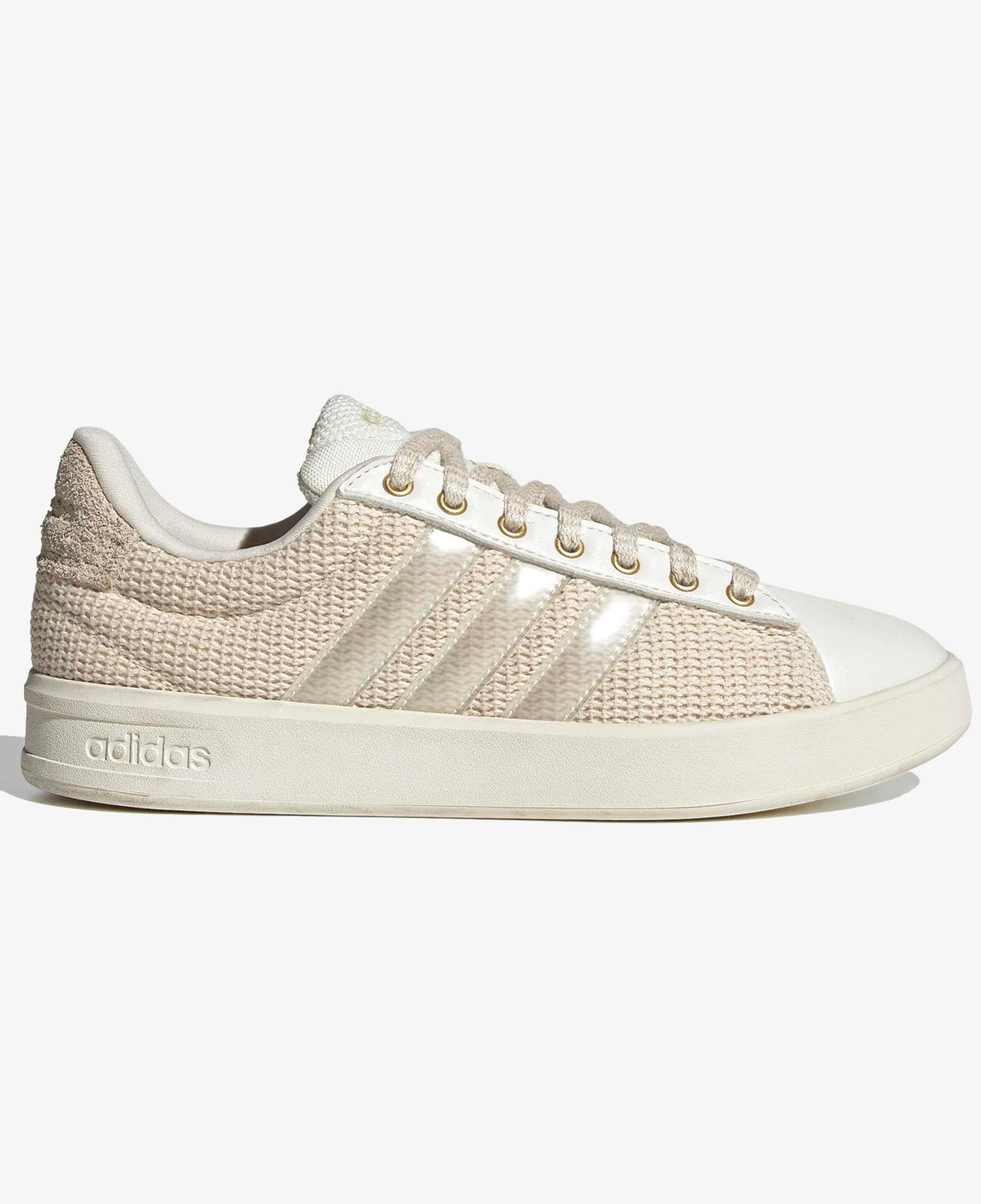 adidas Grand Court 3.0 Kadın Beyaz Tenis Ayakkabısı