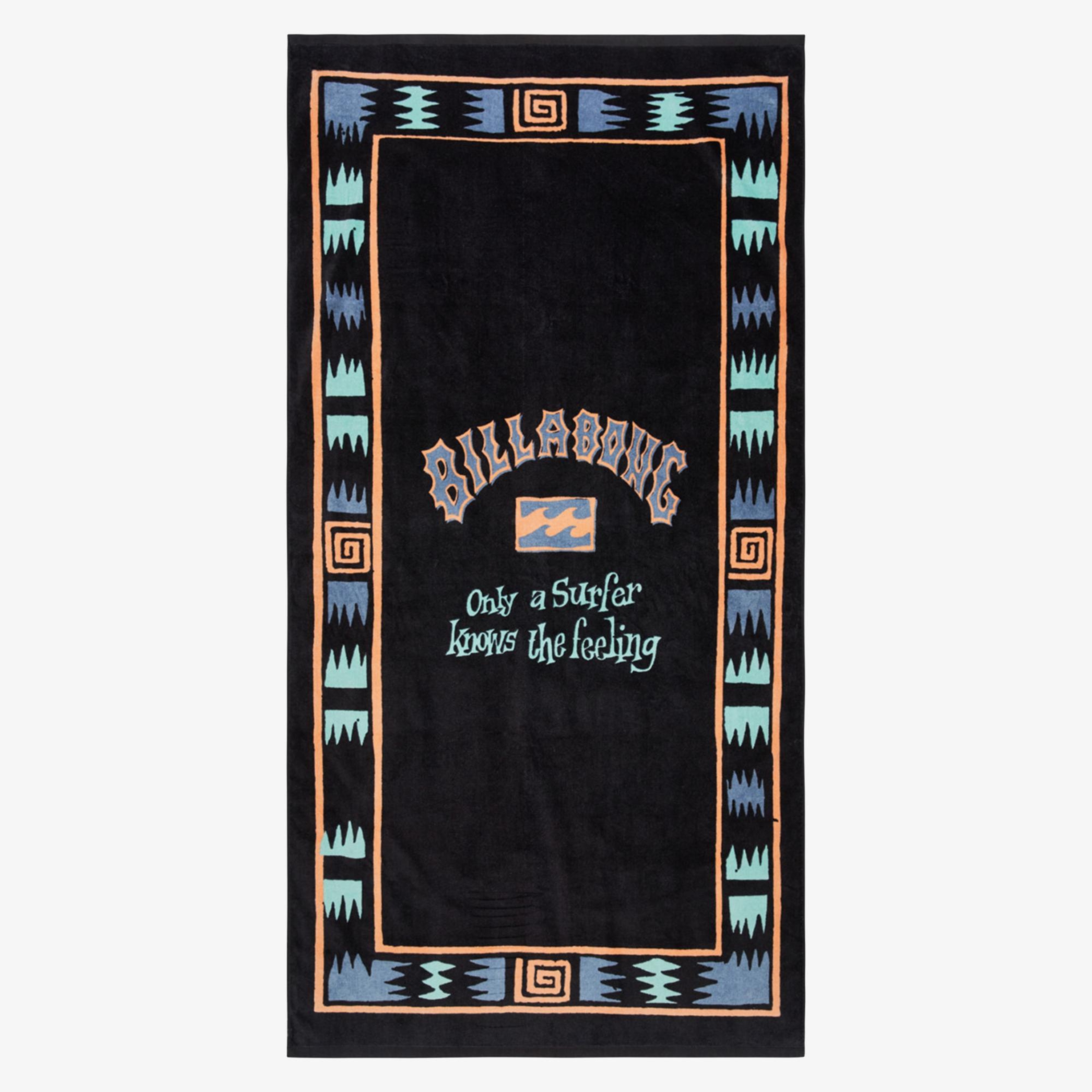 Billabong Waves Towel Unisex Siyah Plaj Havlusu