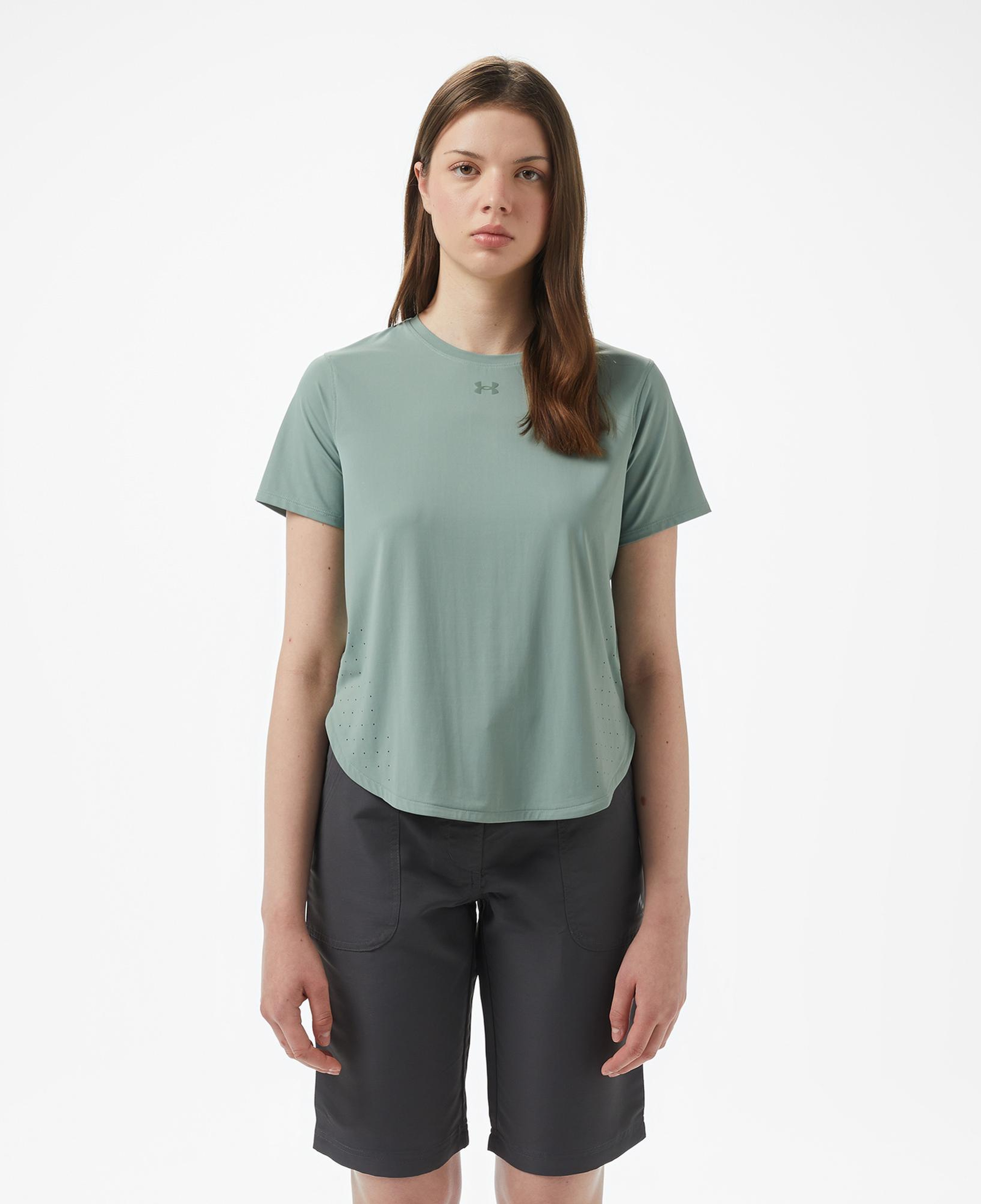 Under Armour Launch Elite Kadın Siyah T-Shirt