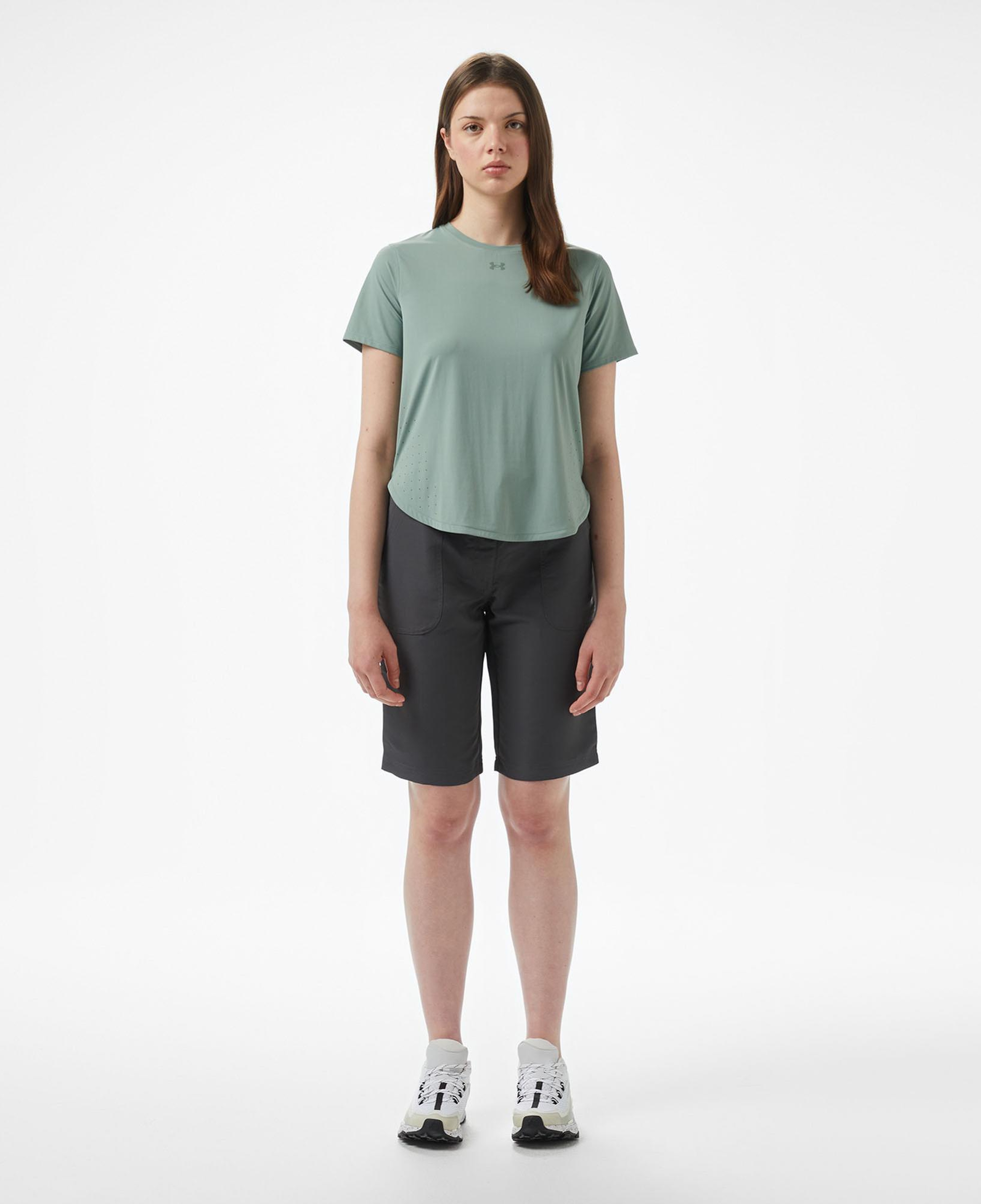 Under Armour Launch Elite Kadın Siyah T-Shirt