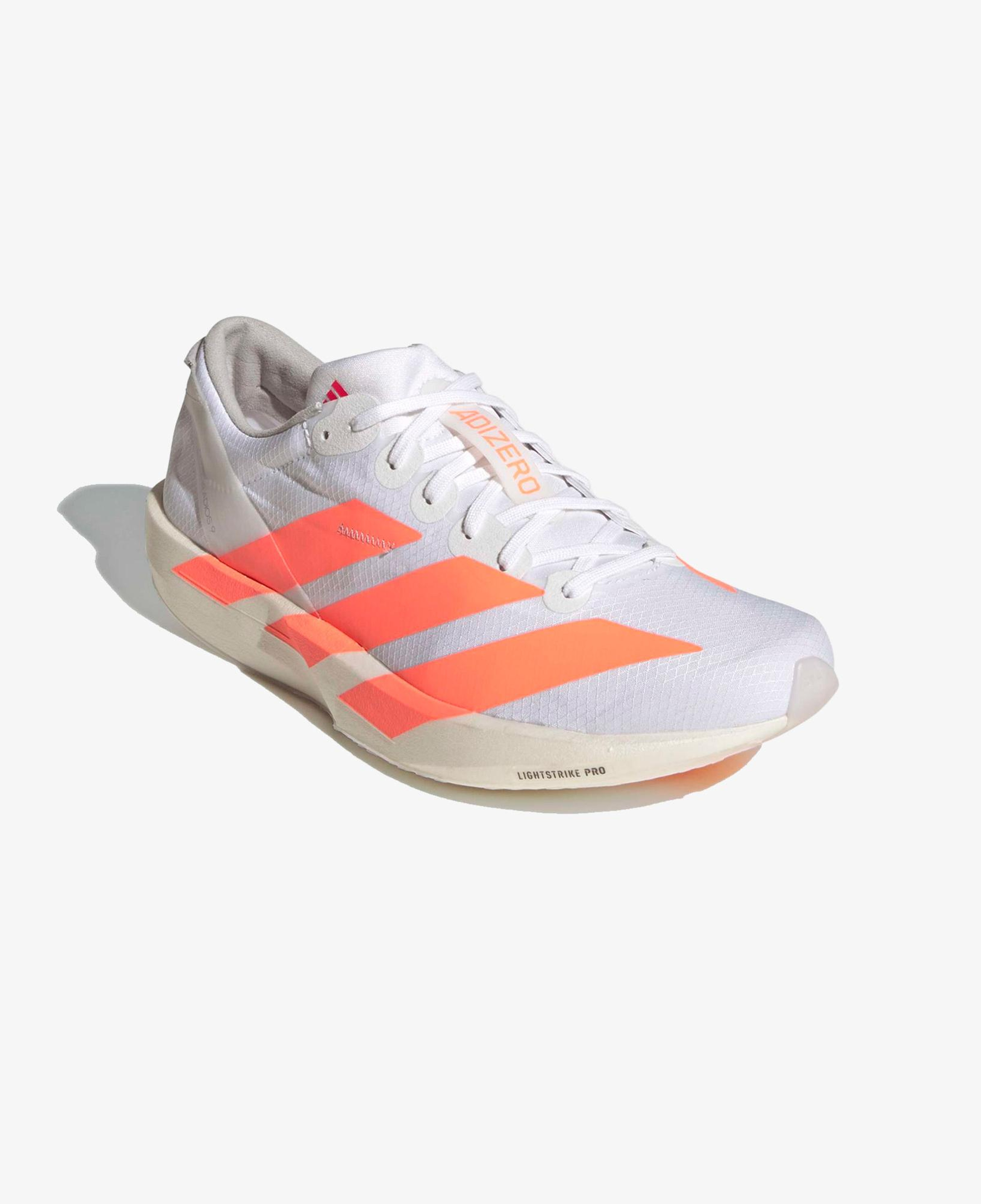 adidas Adizero Adios 9 Kadın Beyaz Koşu Ayakkabısı