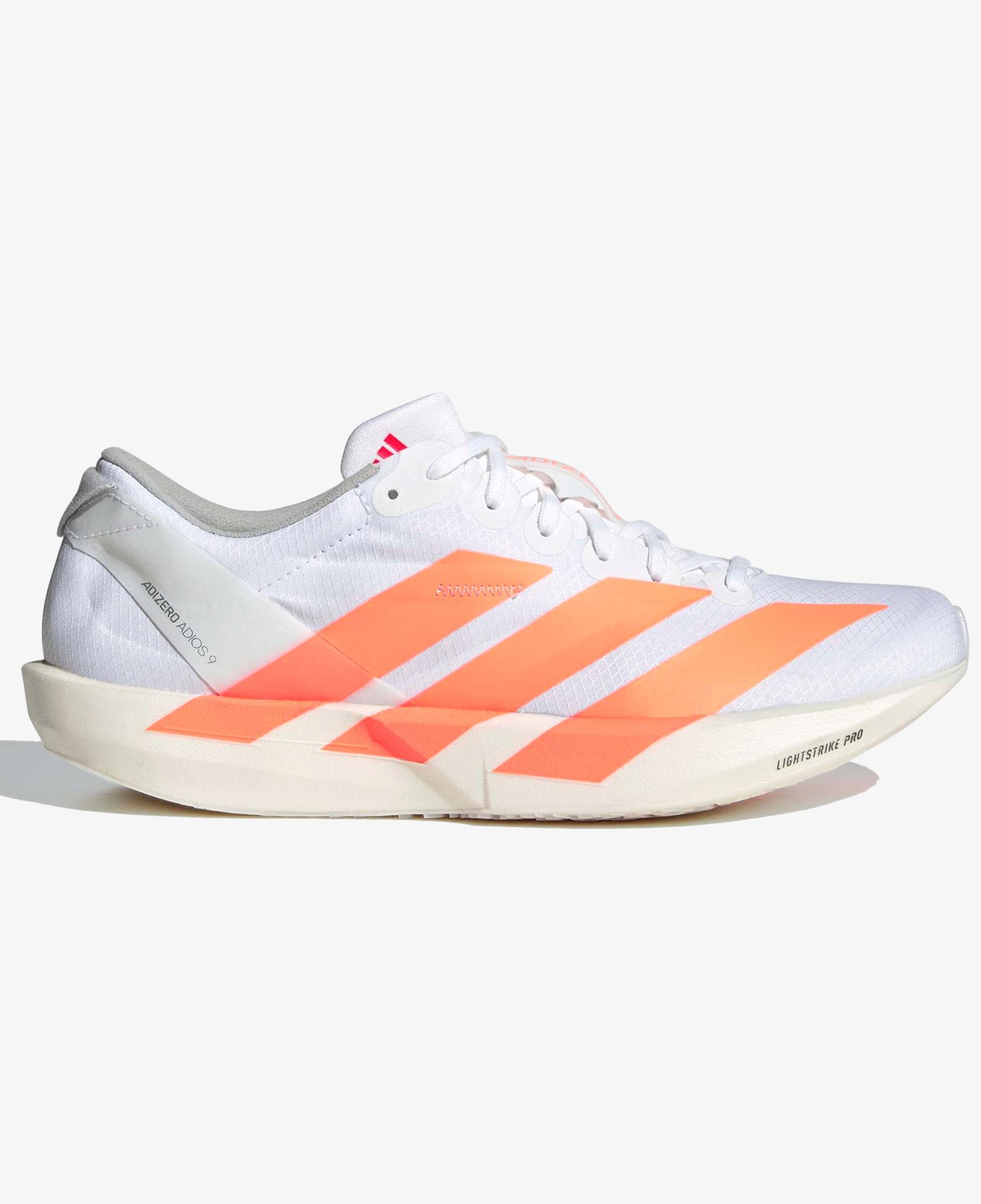 adidas Adizero Adios 9 Kadın Beyaz Koşu Ayakkabısı