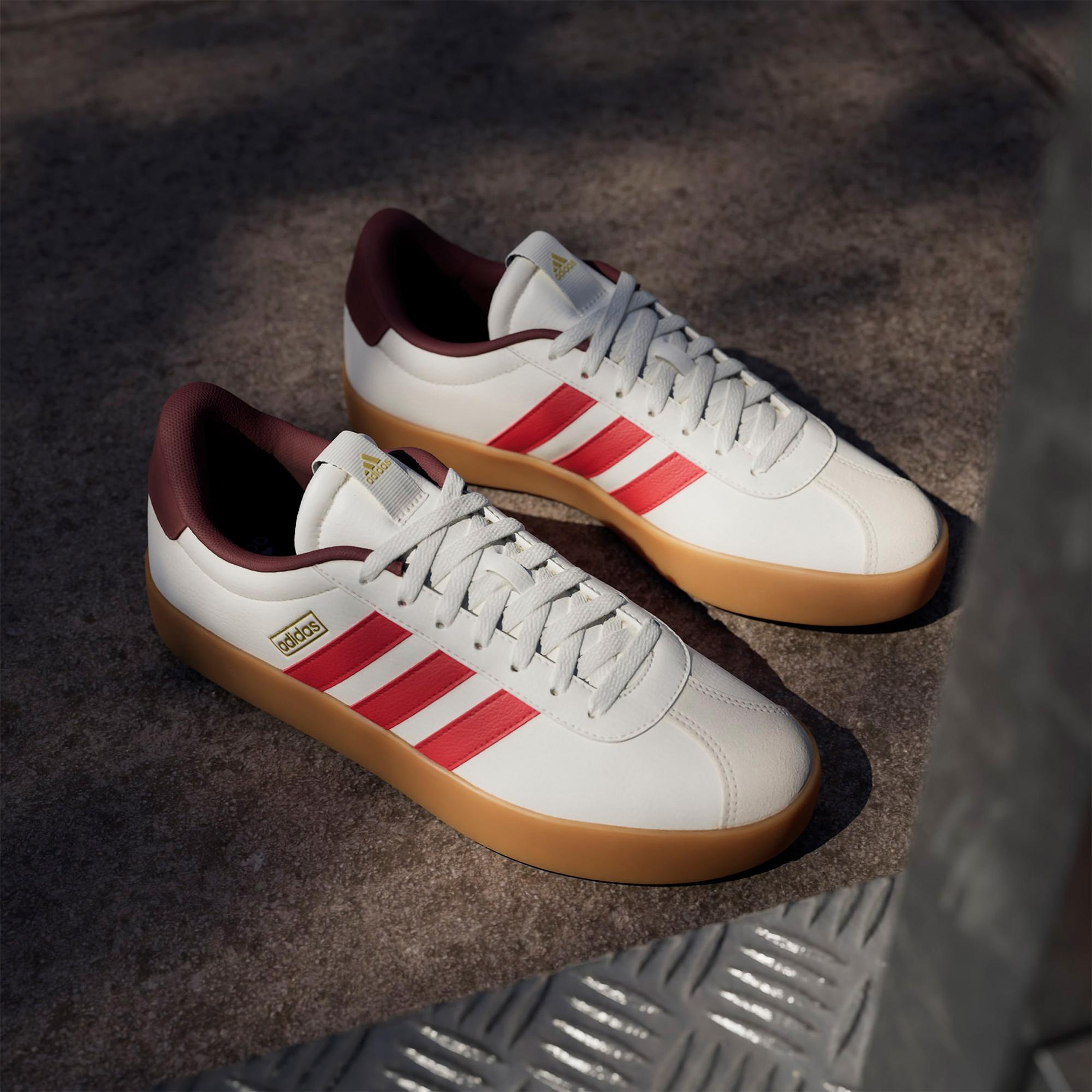 adidas Vl Court 3.0 Erkek Beyaz Spor Ayakkabı