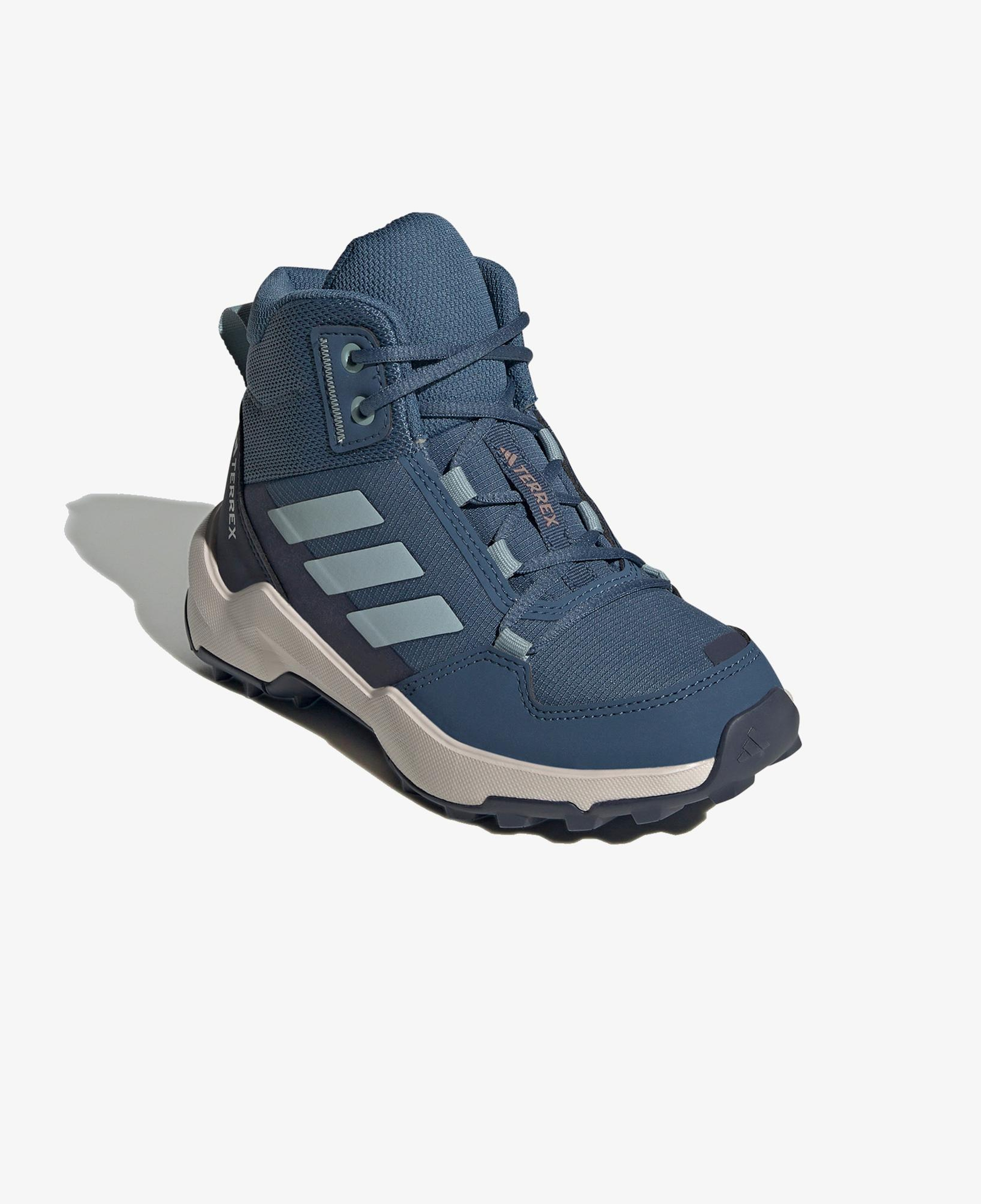 adidas Terrex Ax4R Mid Çocuk Mavi Yürüyüş Botu