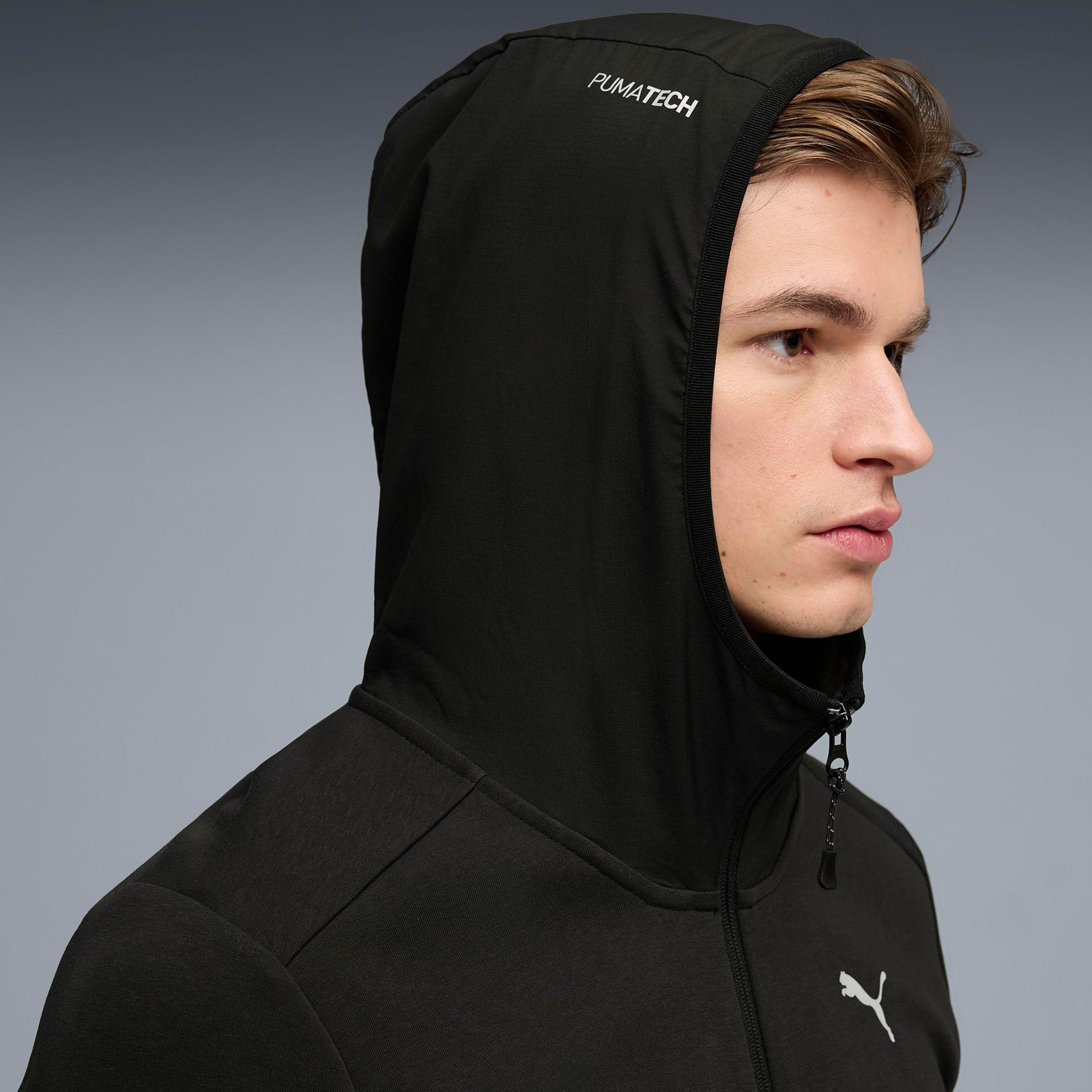 Puma Pumatech FullZip Erkek Siyah Ceket