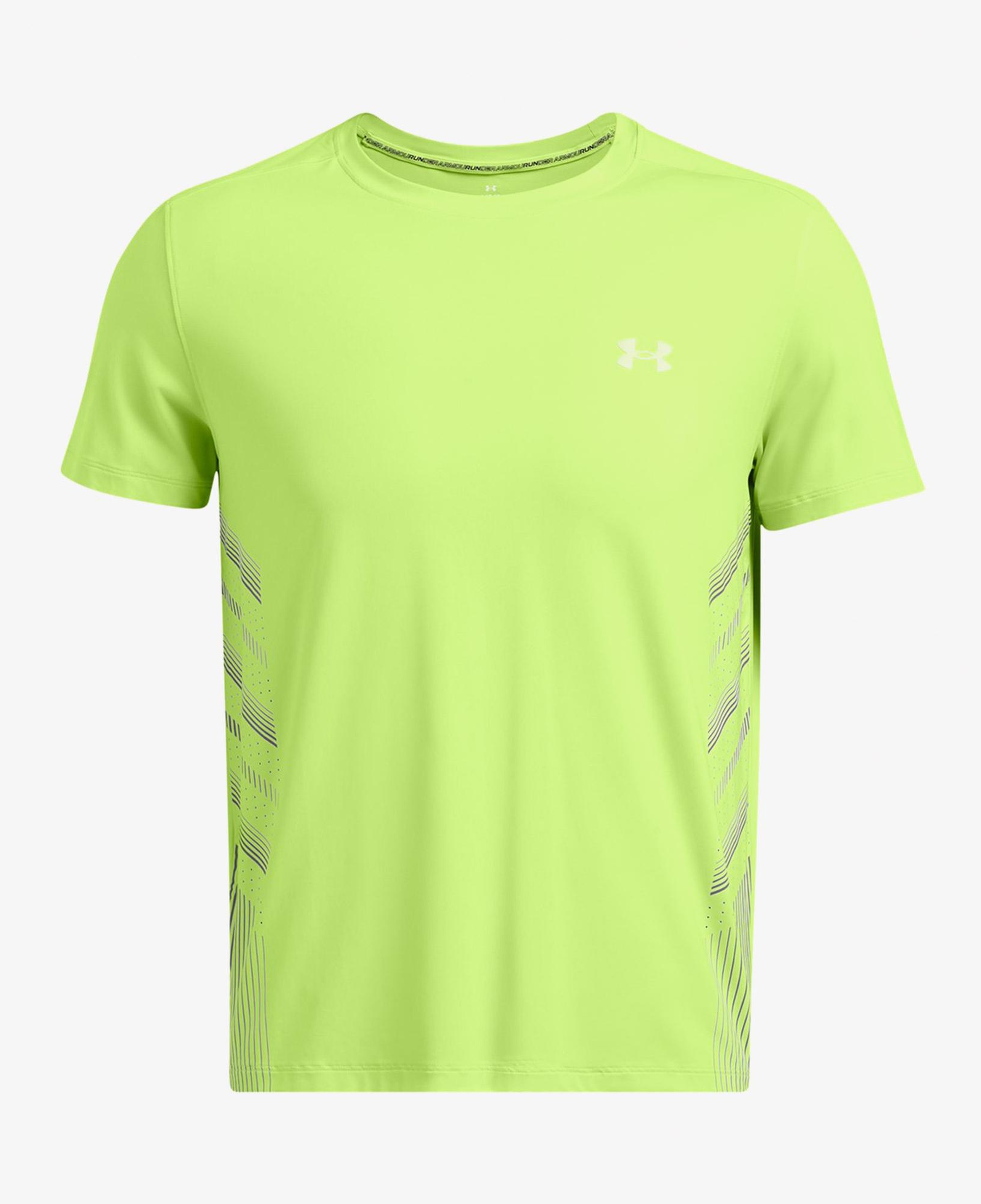 Under Armour Launch Elite Erkek Yeşil Koşu T-Shirt