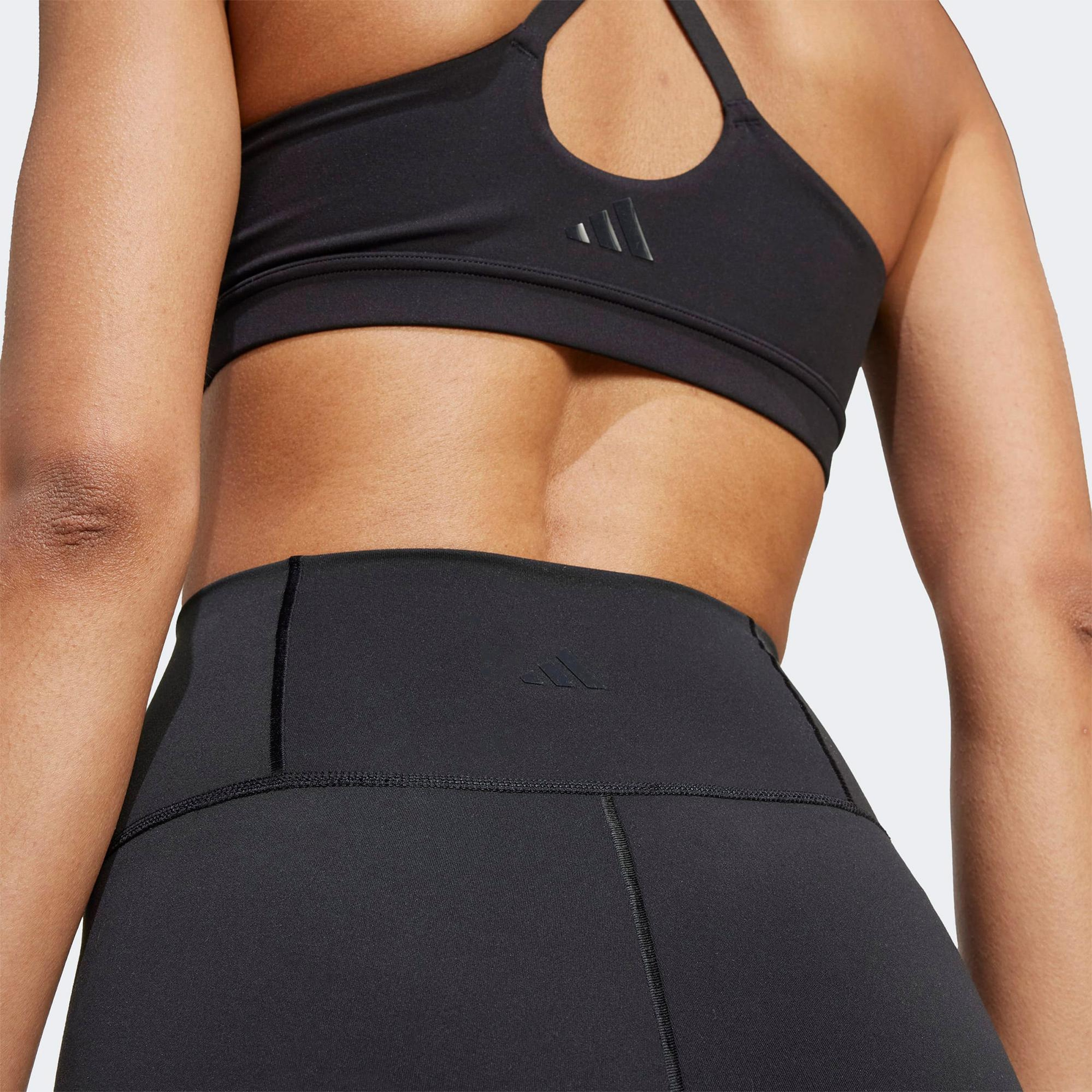 adidas All Me 5inch Kadın Siyah Antrenman Taytı