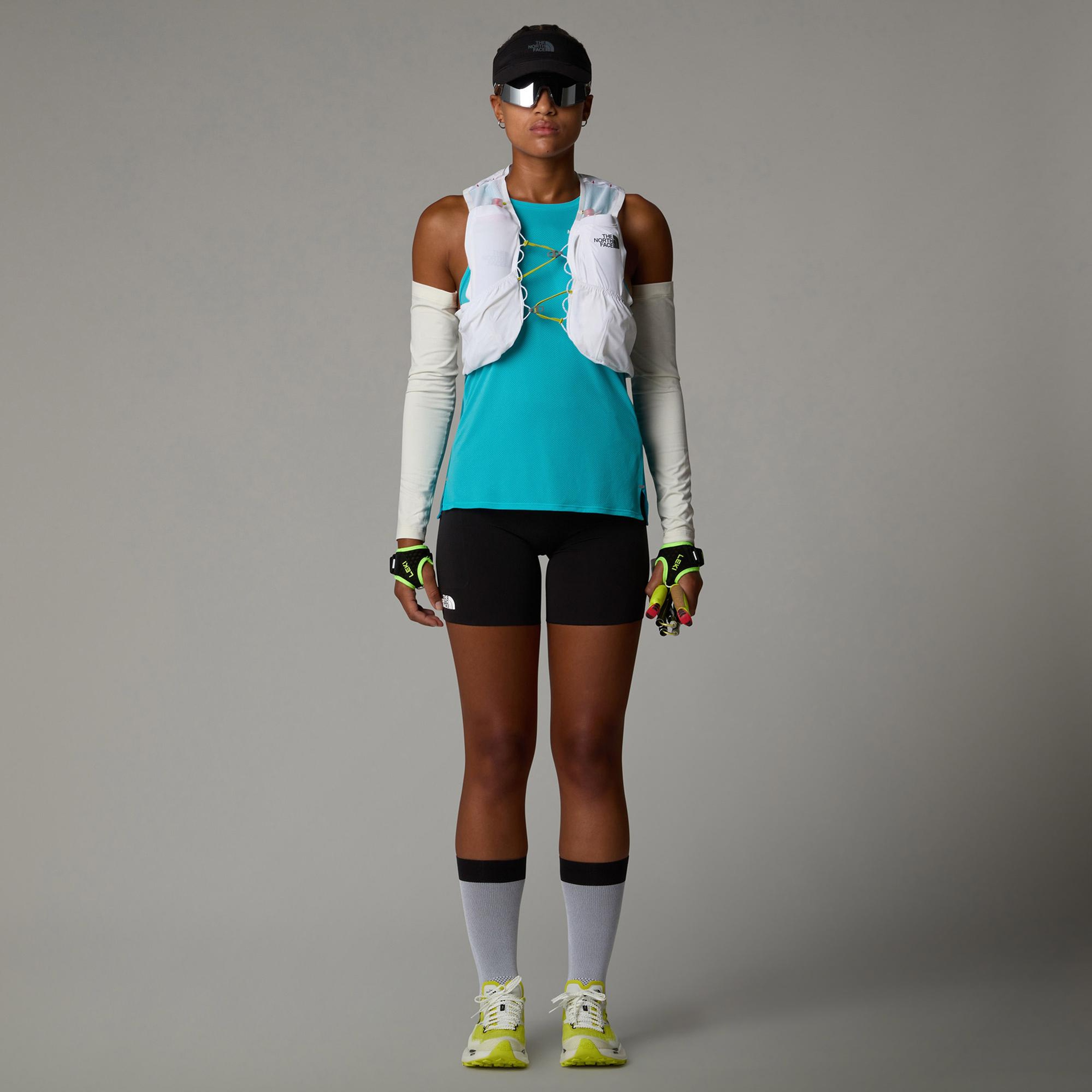 The North Face Summit Run Vest 5 Unisex Beyaz Koşu Yeleği