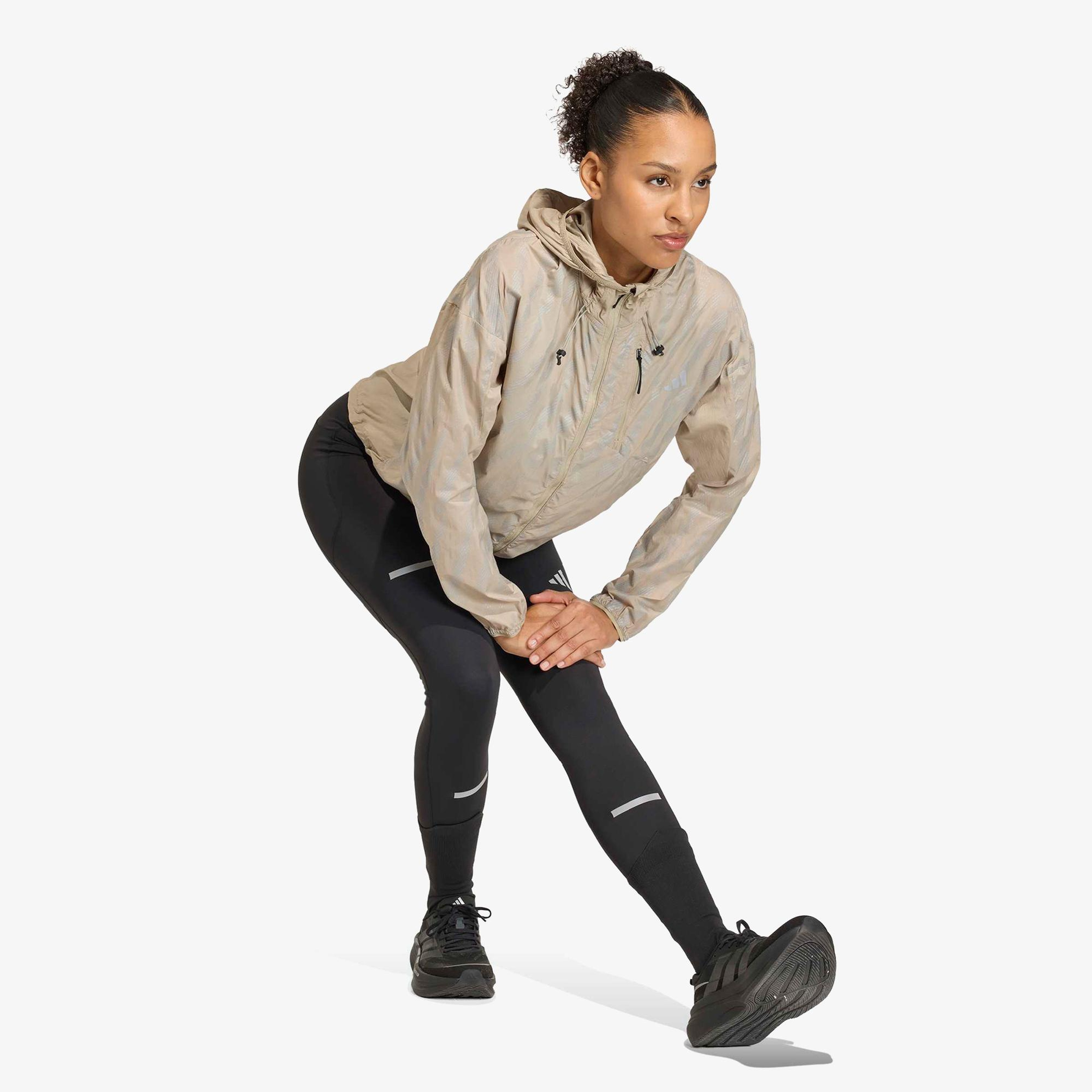 adidas Adi365 Running Reflective Kadın Kahverengi Koşu Rüzgarlık