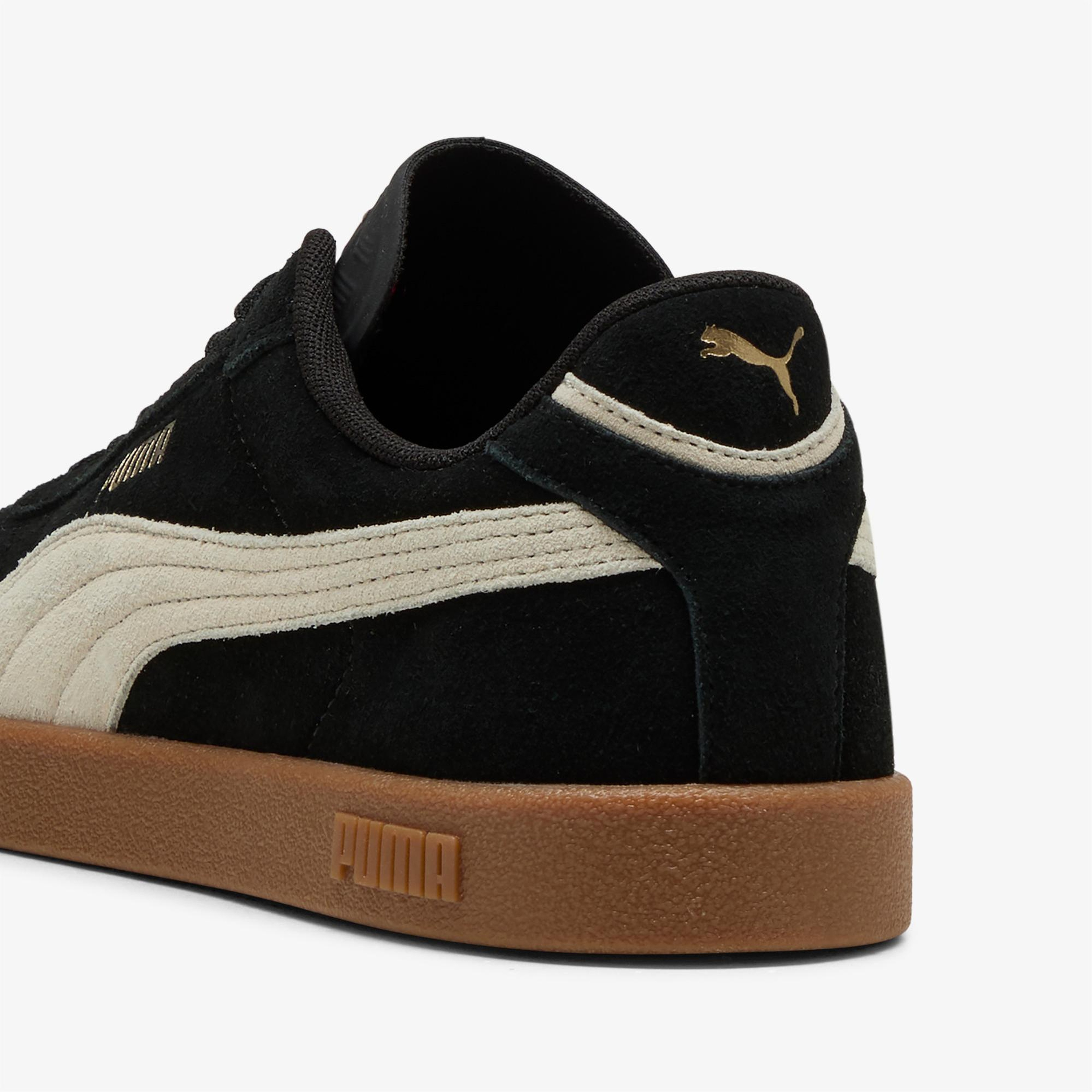 Puma Club II Era Suede Kadın Siyah Spor Ayakkabı