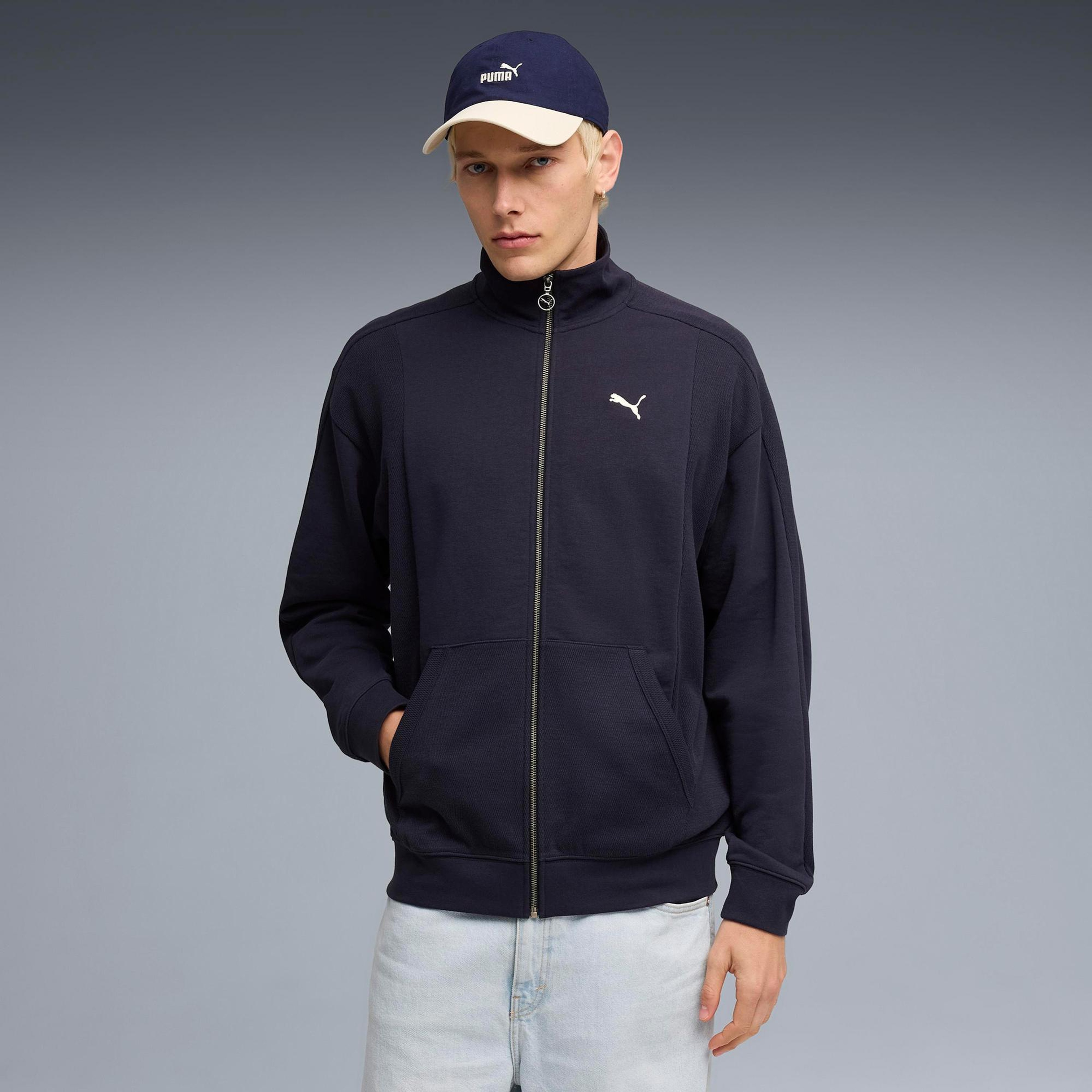 Puma Class Track Erkek Lacivert Ceket