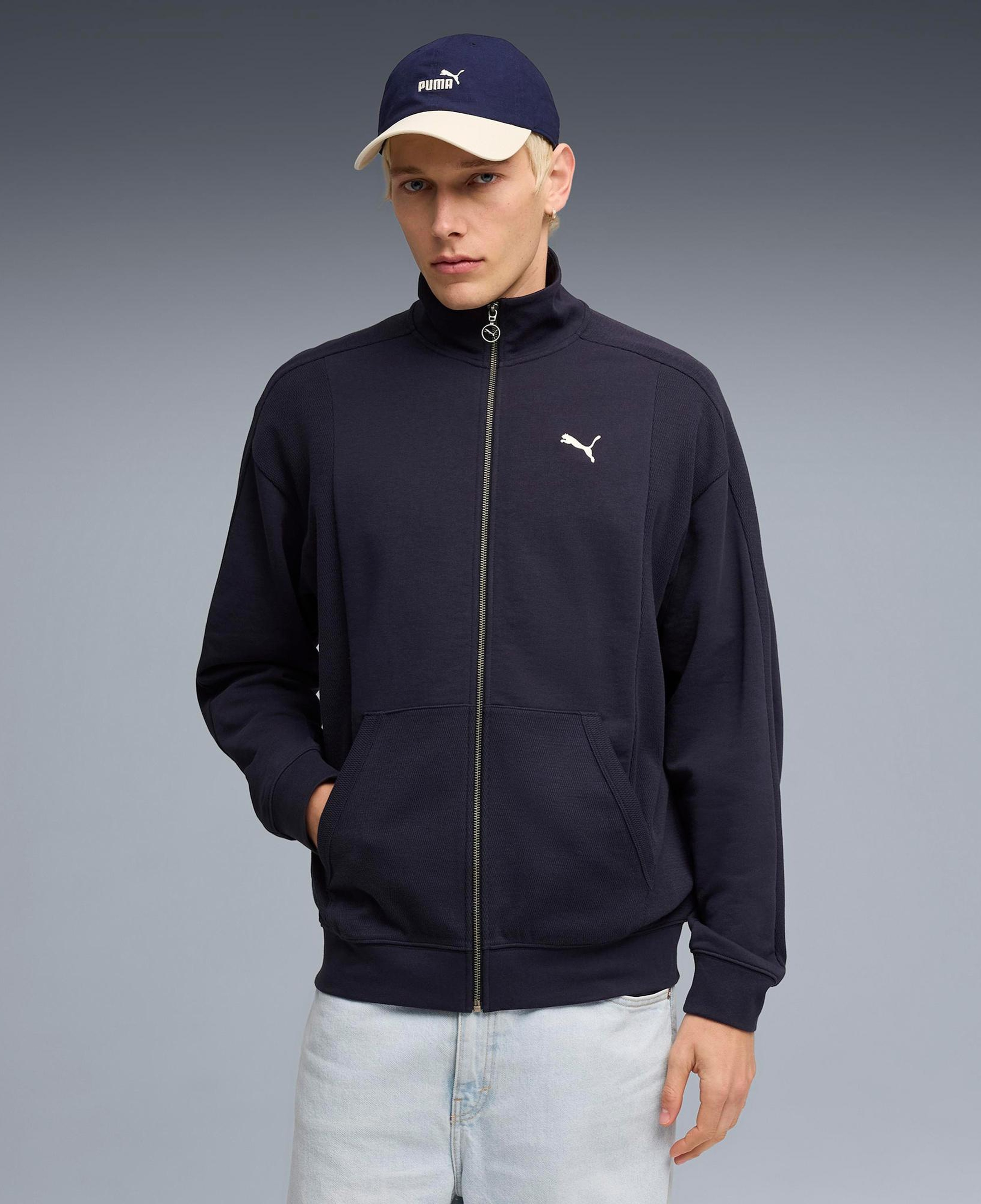 Puma Class Track Erkek Lacivert Ceket