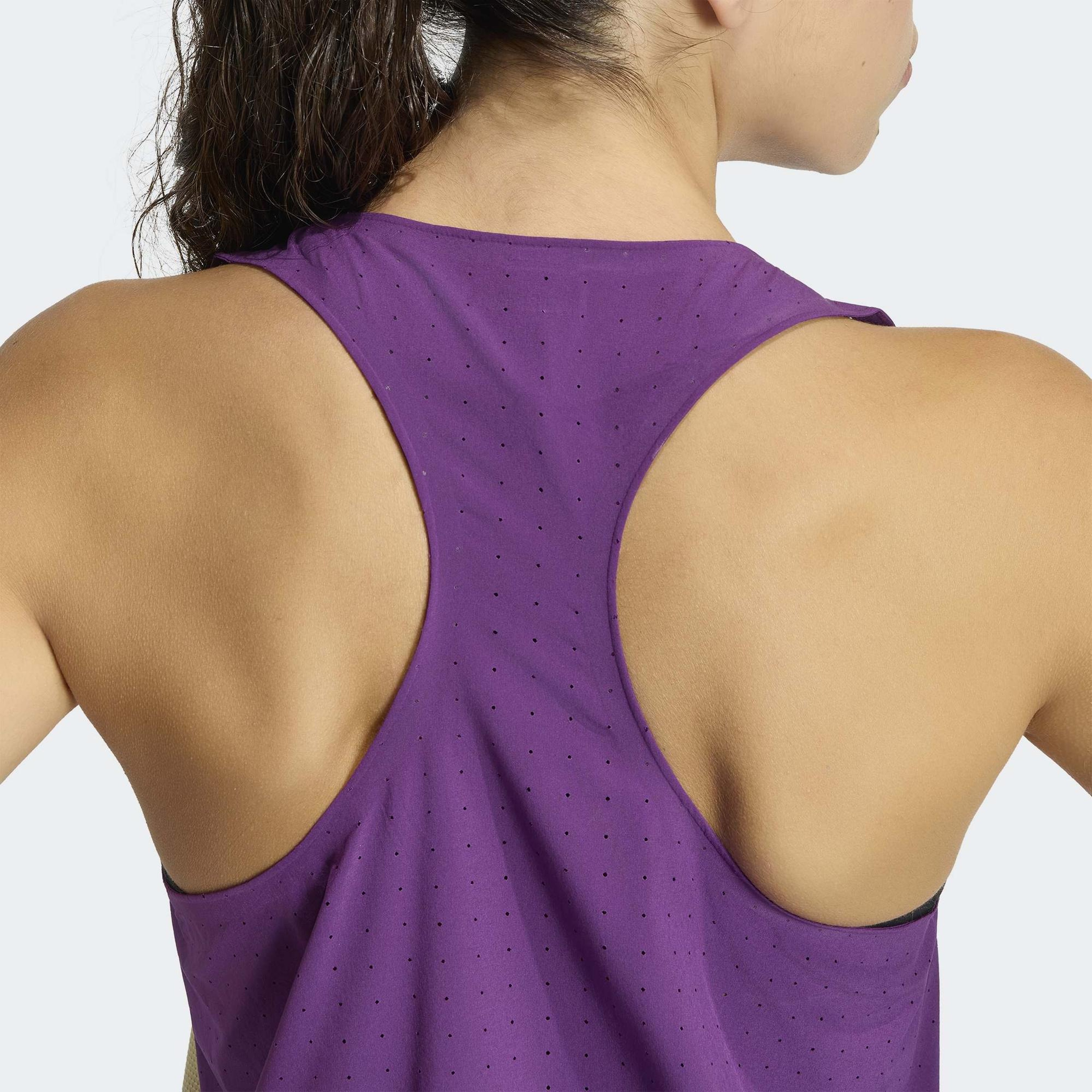 adidas Adizero Road To Records Kadın Mor Koşu Atleti