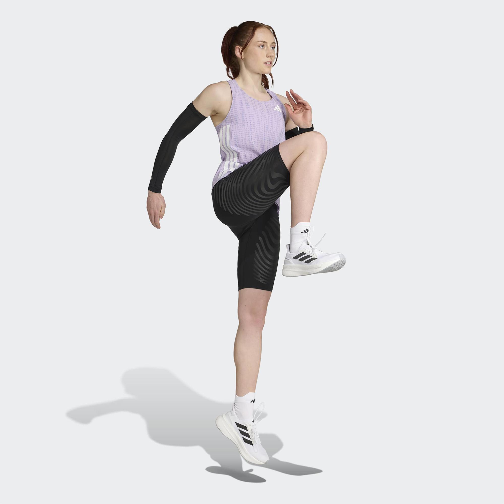 adidas Adizero Running Kadın Mor Koşu Atlet