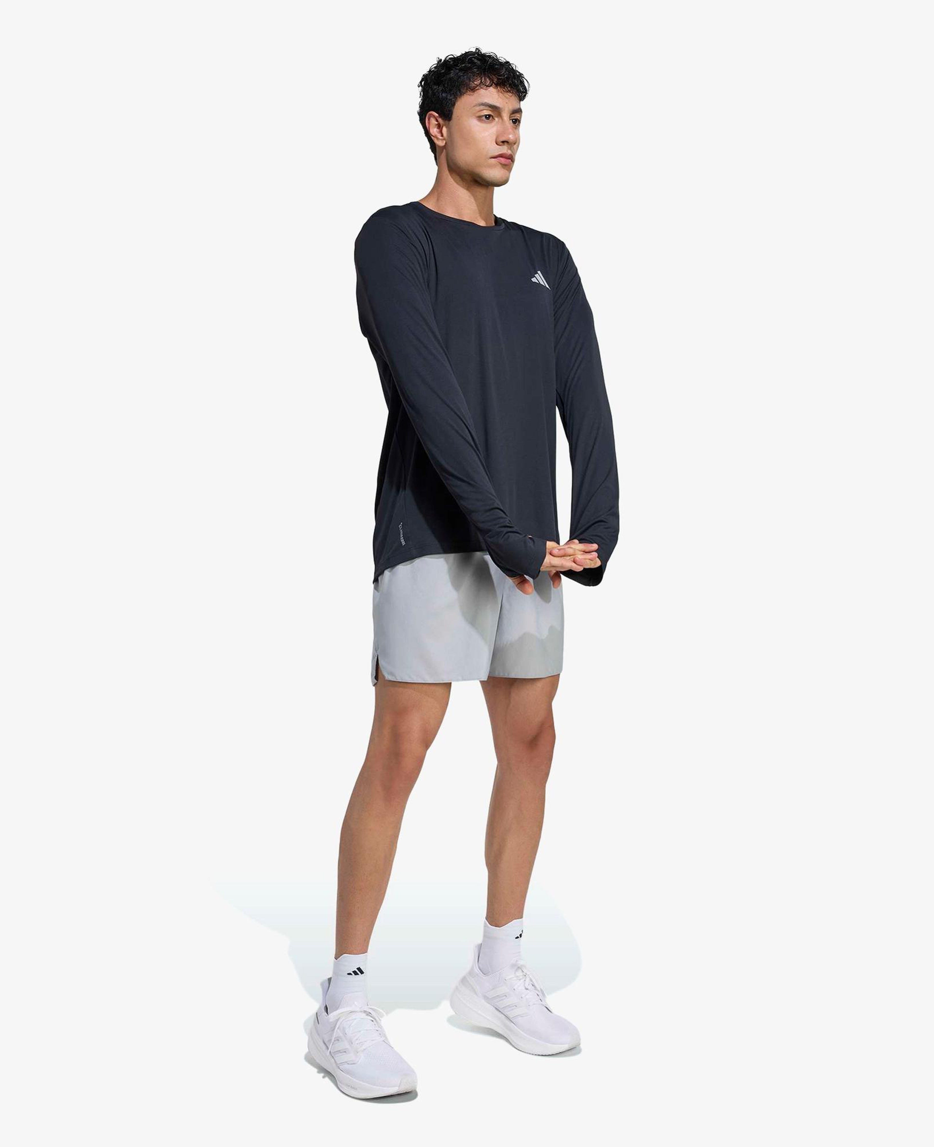 adidas Adi365 Running Essentials Erkek Siyah Koşu Sweatshirt