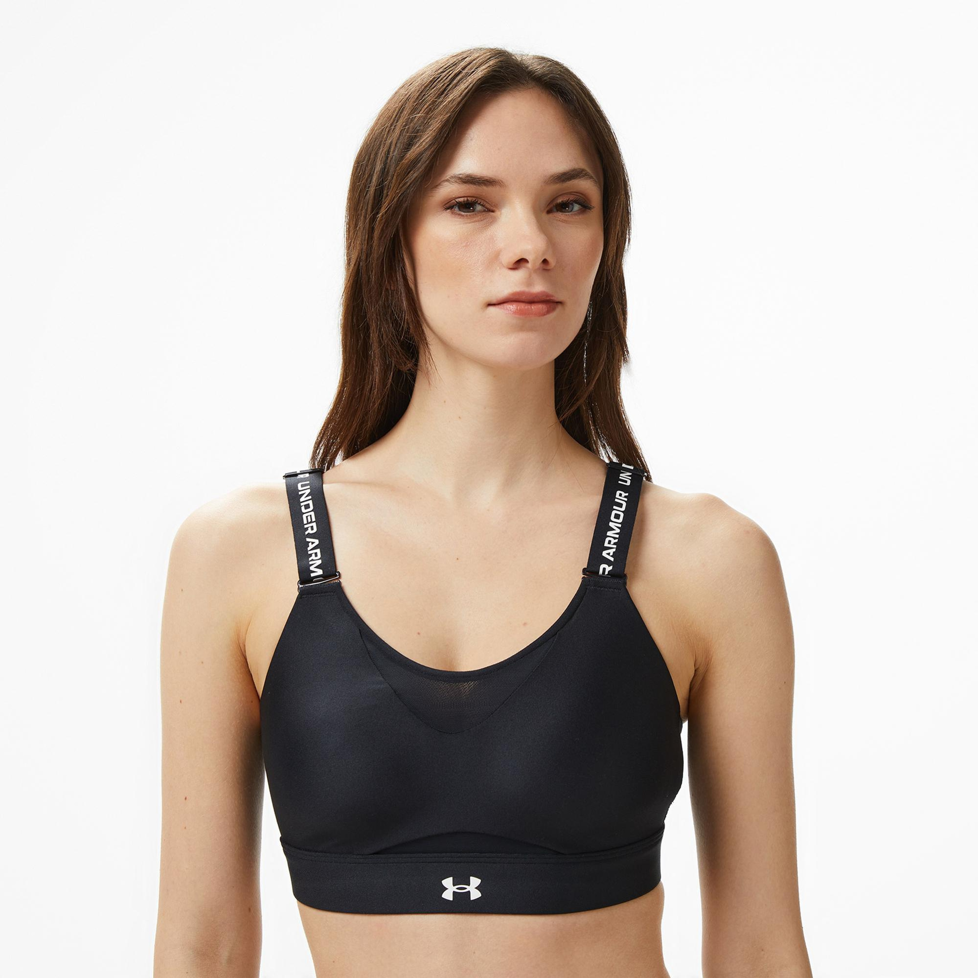 Under Armour Infinity High 2.0 Kadın Siyah Koşu Bra