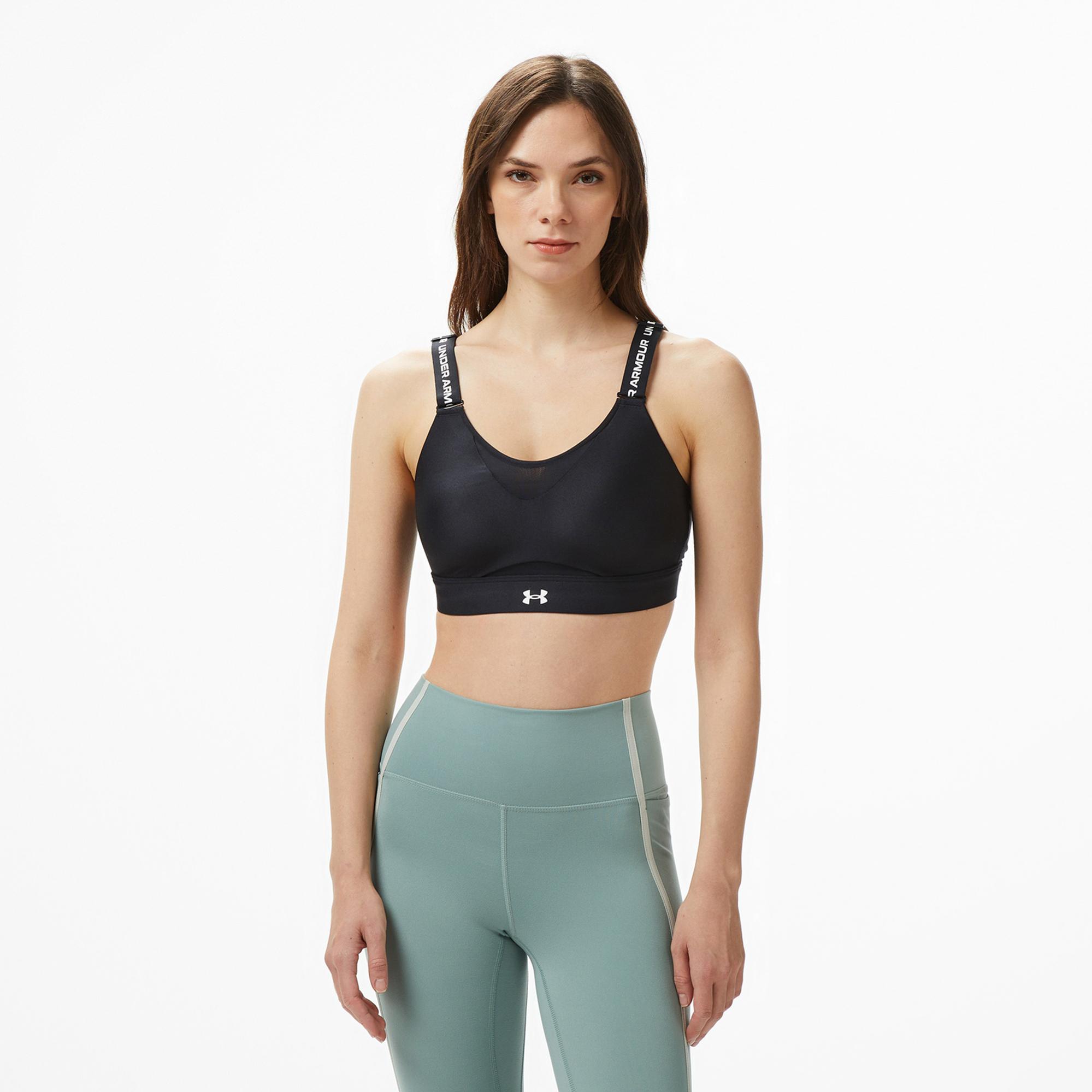 Under Armour Infinity High 2.0 Kadın Siyah Koşu Bra