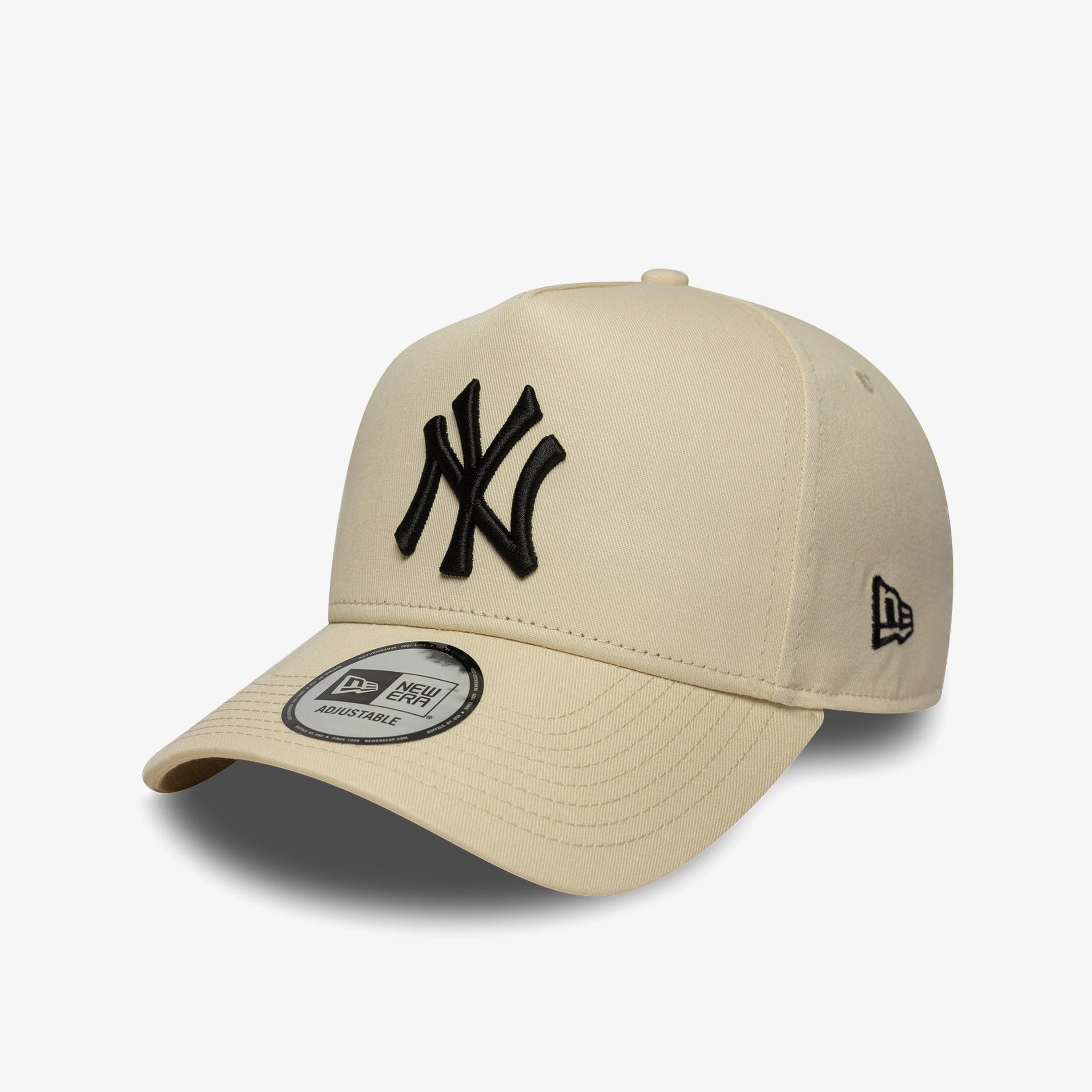 New Era New York Yankees MLB Sidepatch Unisex Krem Şapka