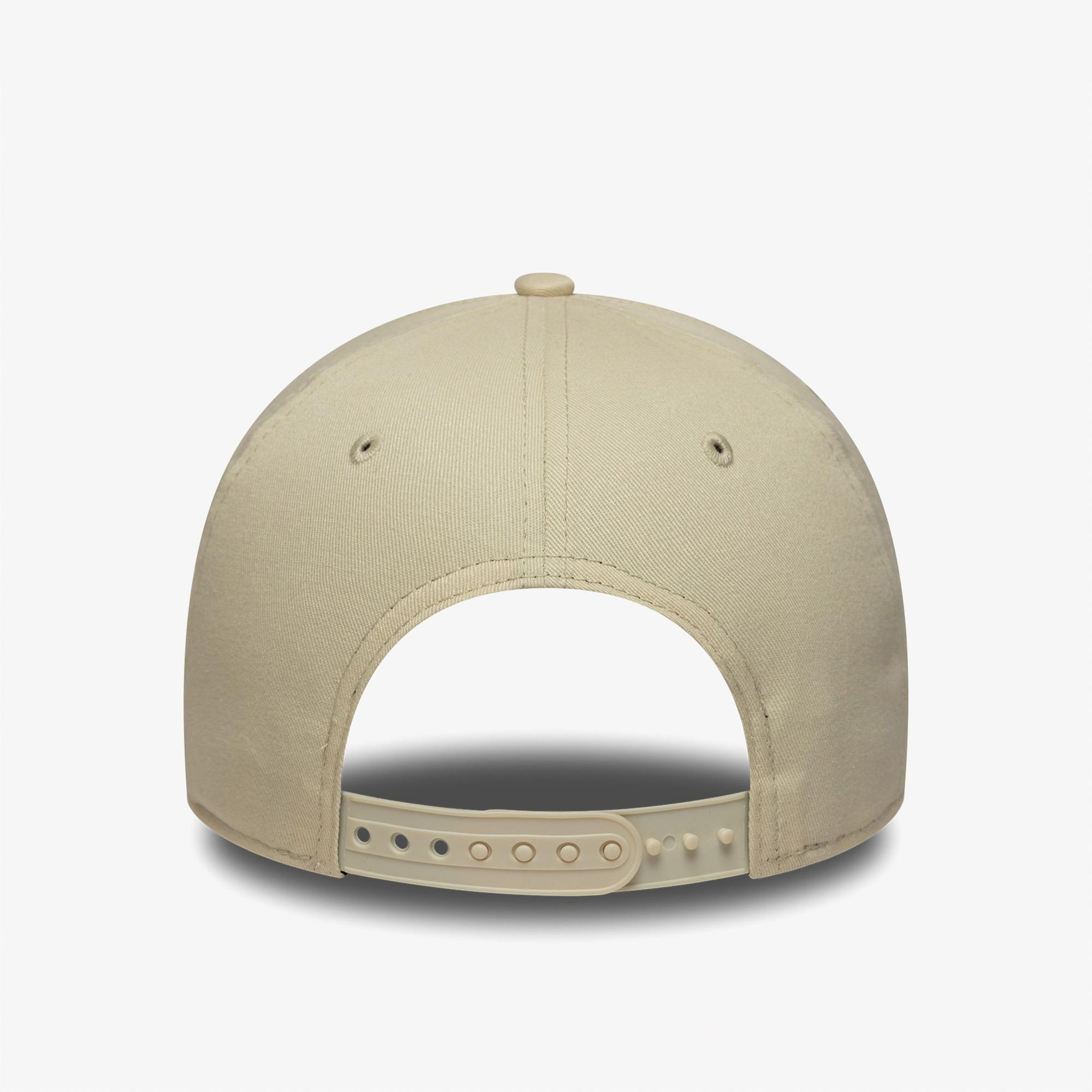 New Era New York Yankees MLB Sidepatch Unisex Krem Şapka